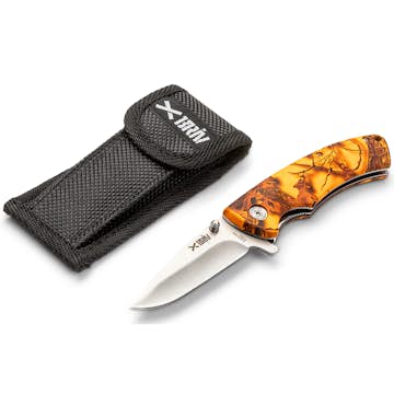 Jackknife Briv Orange Camo