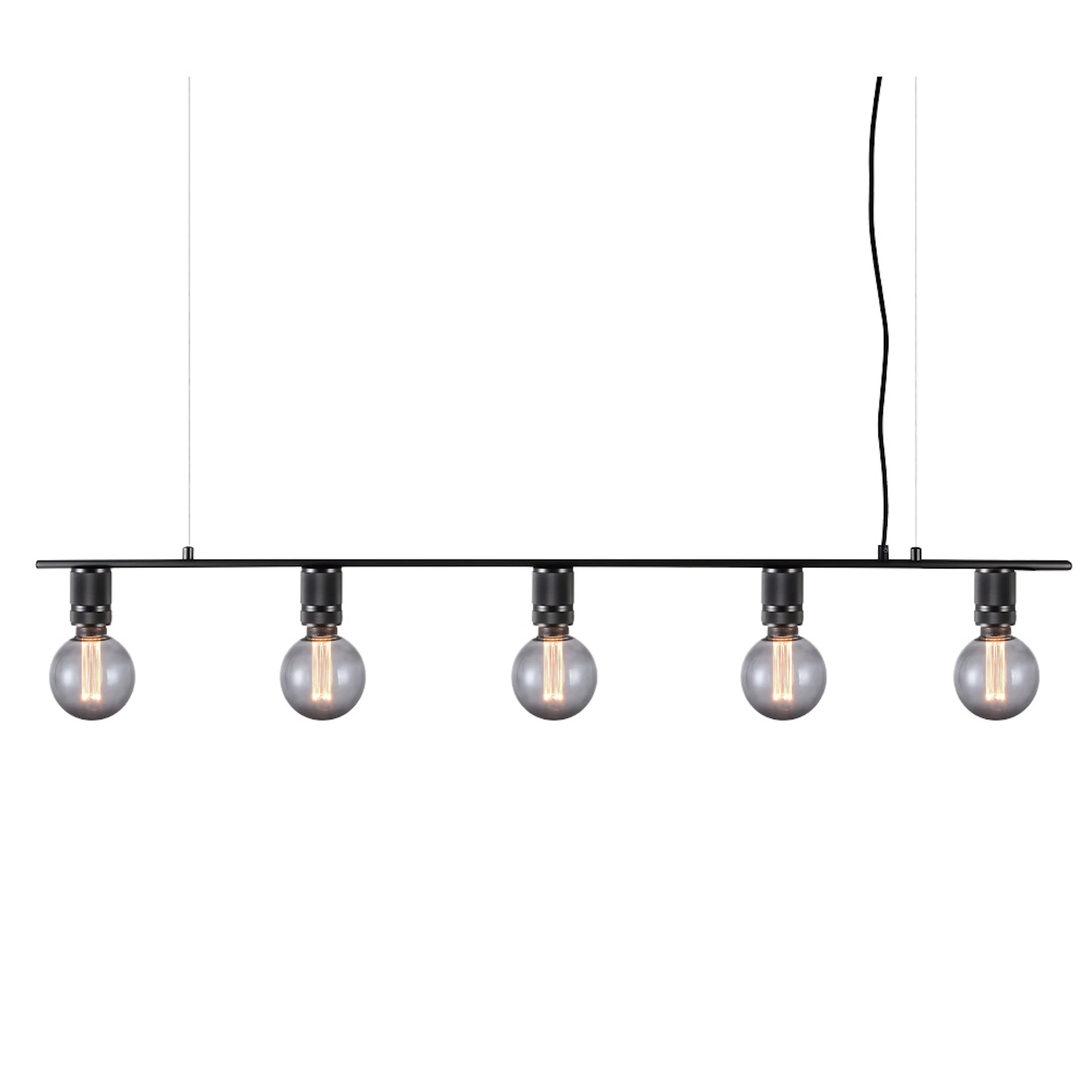 Taklampa Halo Design 5L E27 Svart