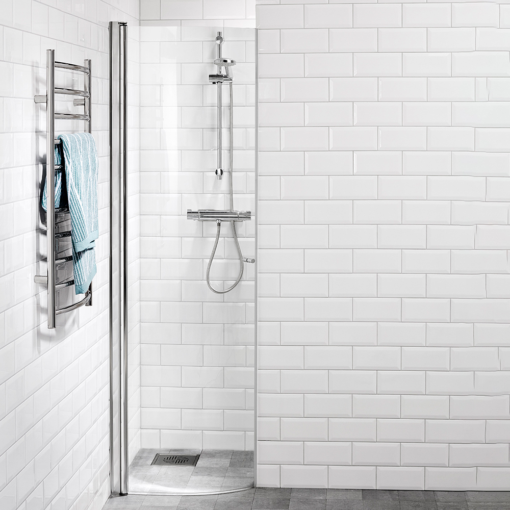 Duschdörr Alterna Picto Svängd