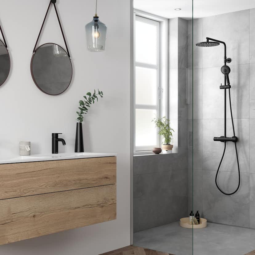 Tvättställsblandare Damixa Silhouet Låg