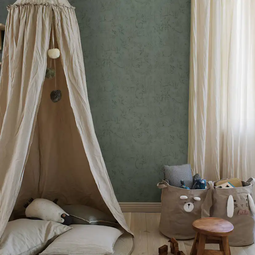 Tapet Boråstapeter Forest Friends 7477