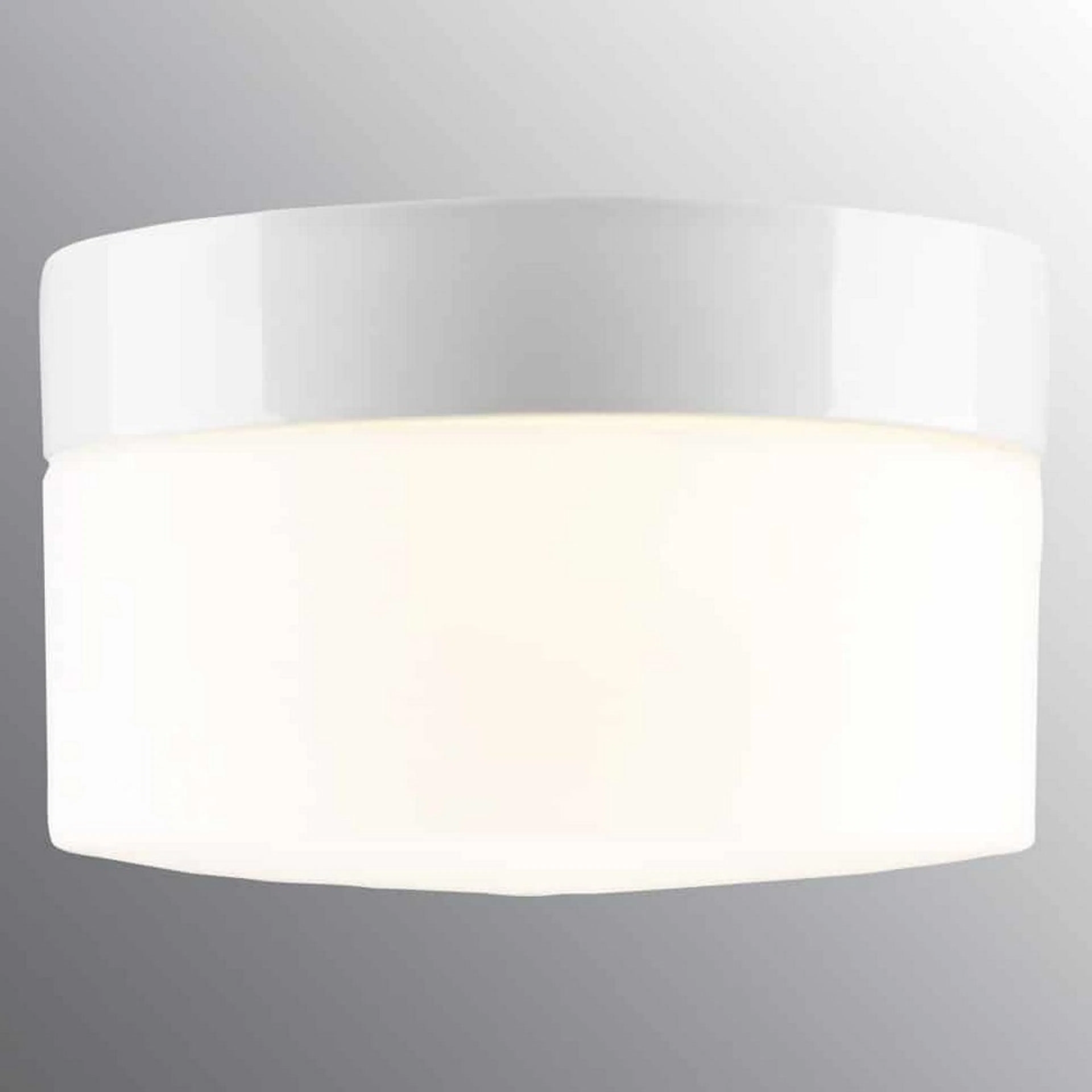 Vägg-/Taklampa Ifö Electric Opus 200H Vit IP44 Rak 12W LED