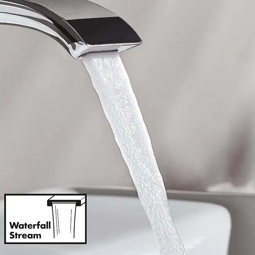 Tvättställsblandare Hansgrohe Vivenis Waterfall för Inbyggnad