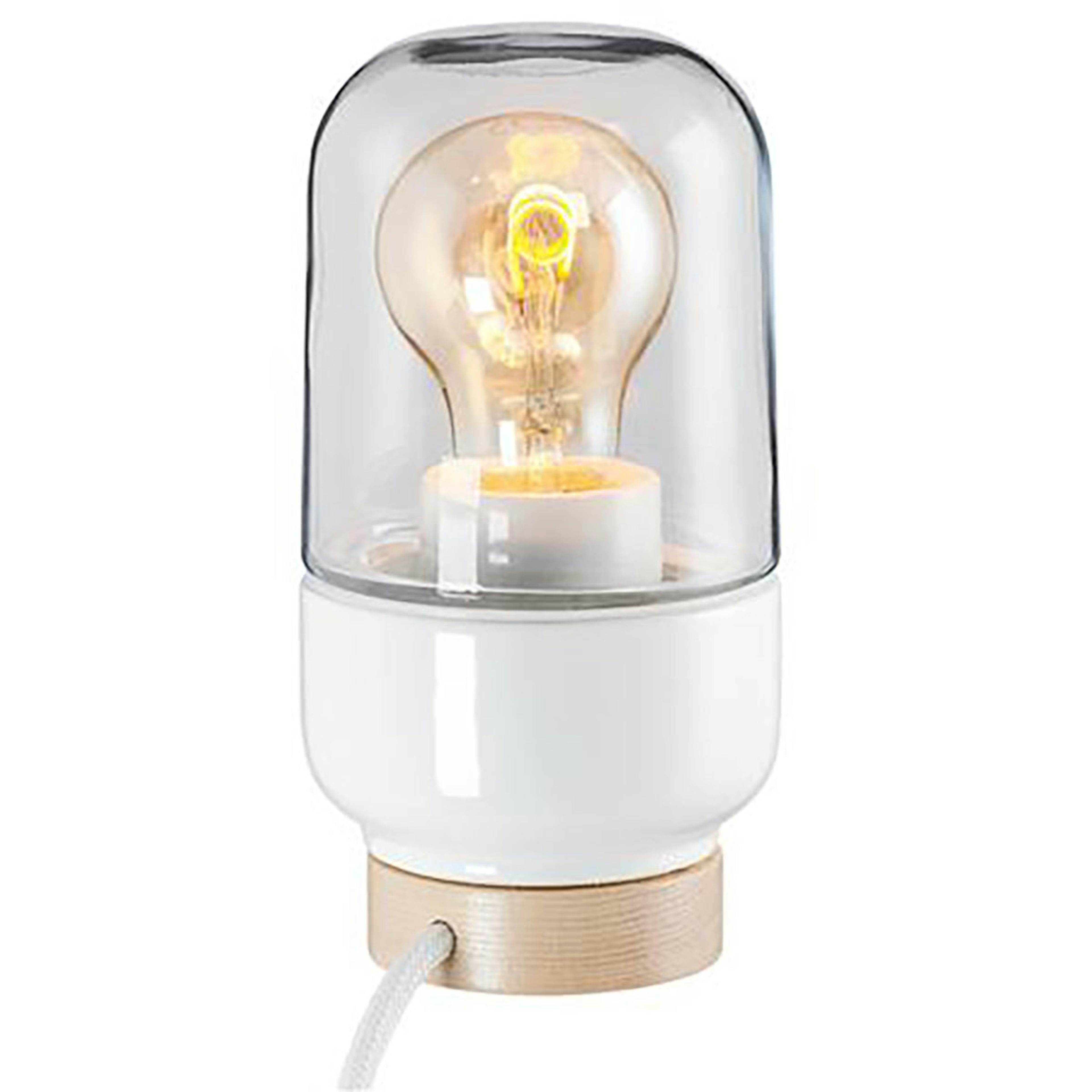 Bordslampa Ifö Electric Ohm 19 Cm Klarglas