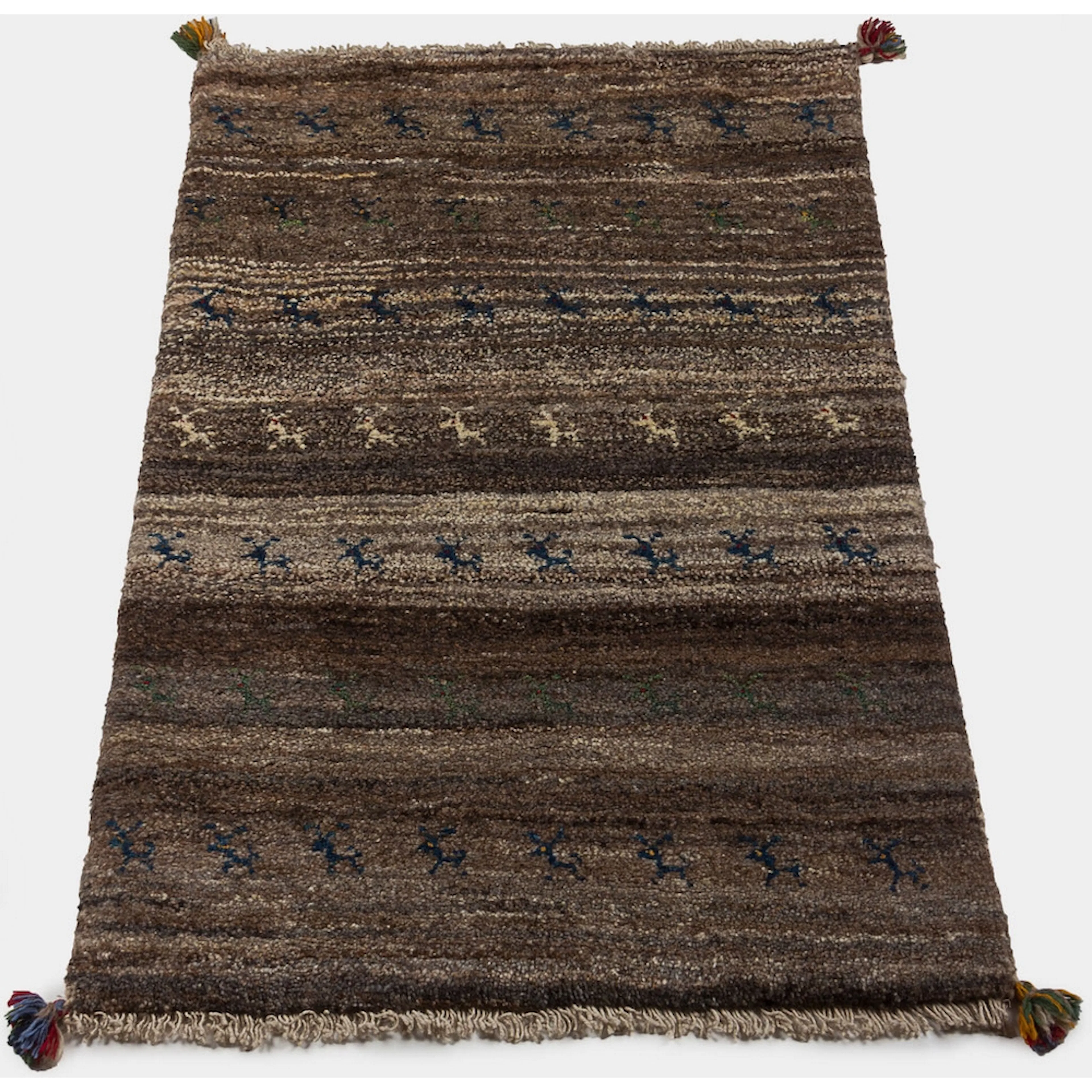 Persisk Matta Arkiio Gabbeh Shiraz Flerfärgad 78x126