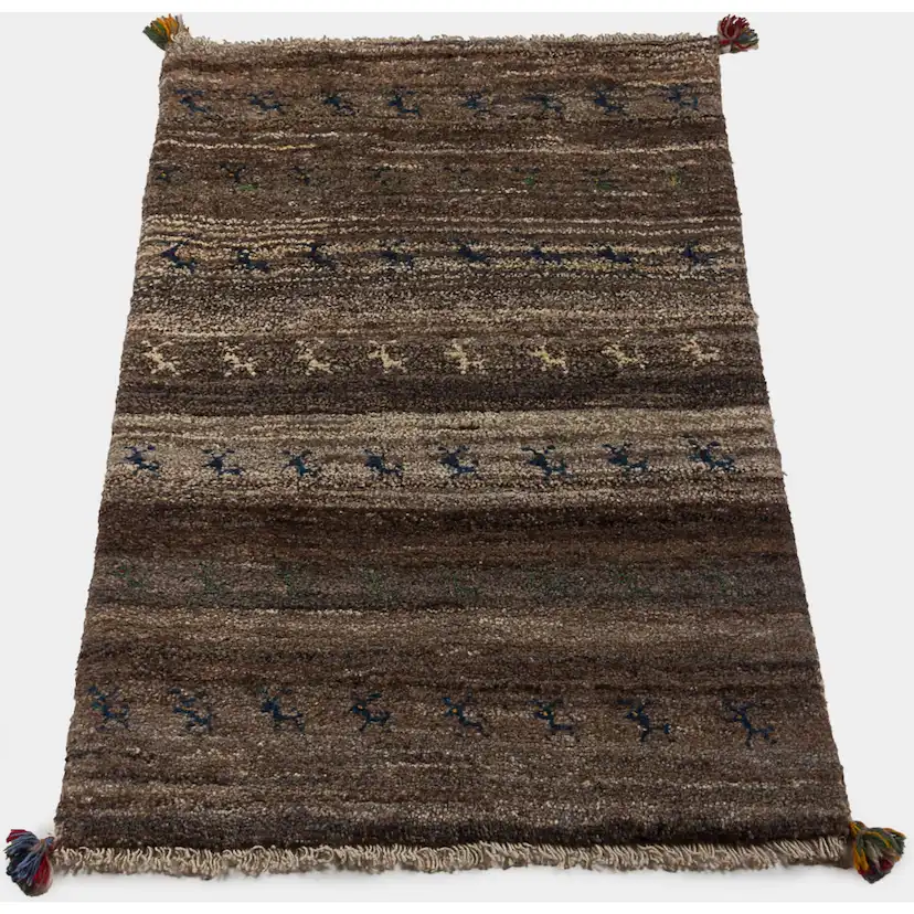 Persisk Matta Arkiio Gabbeh Shiraz Flerfärgad 78x126