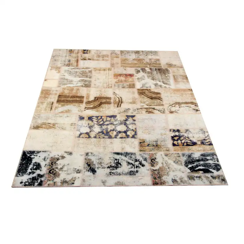 Persisk Patchworkmatta Arkiio Ull/Garn Tabriz 149x209