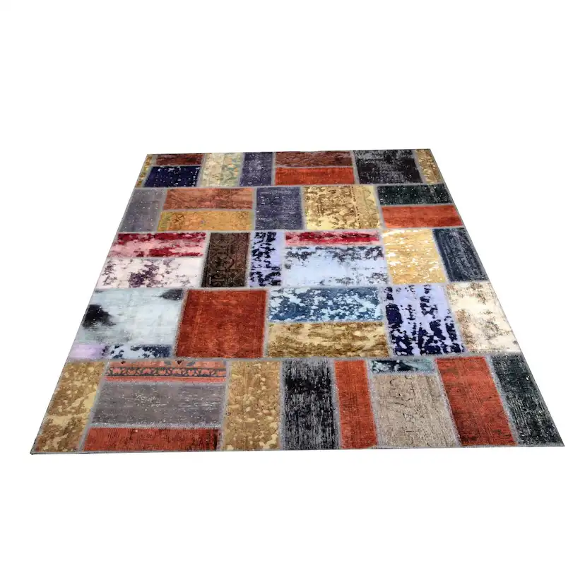 Persisk Patchworkmatta Arkiio Ull/Garn Tabriz 172x226