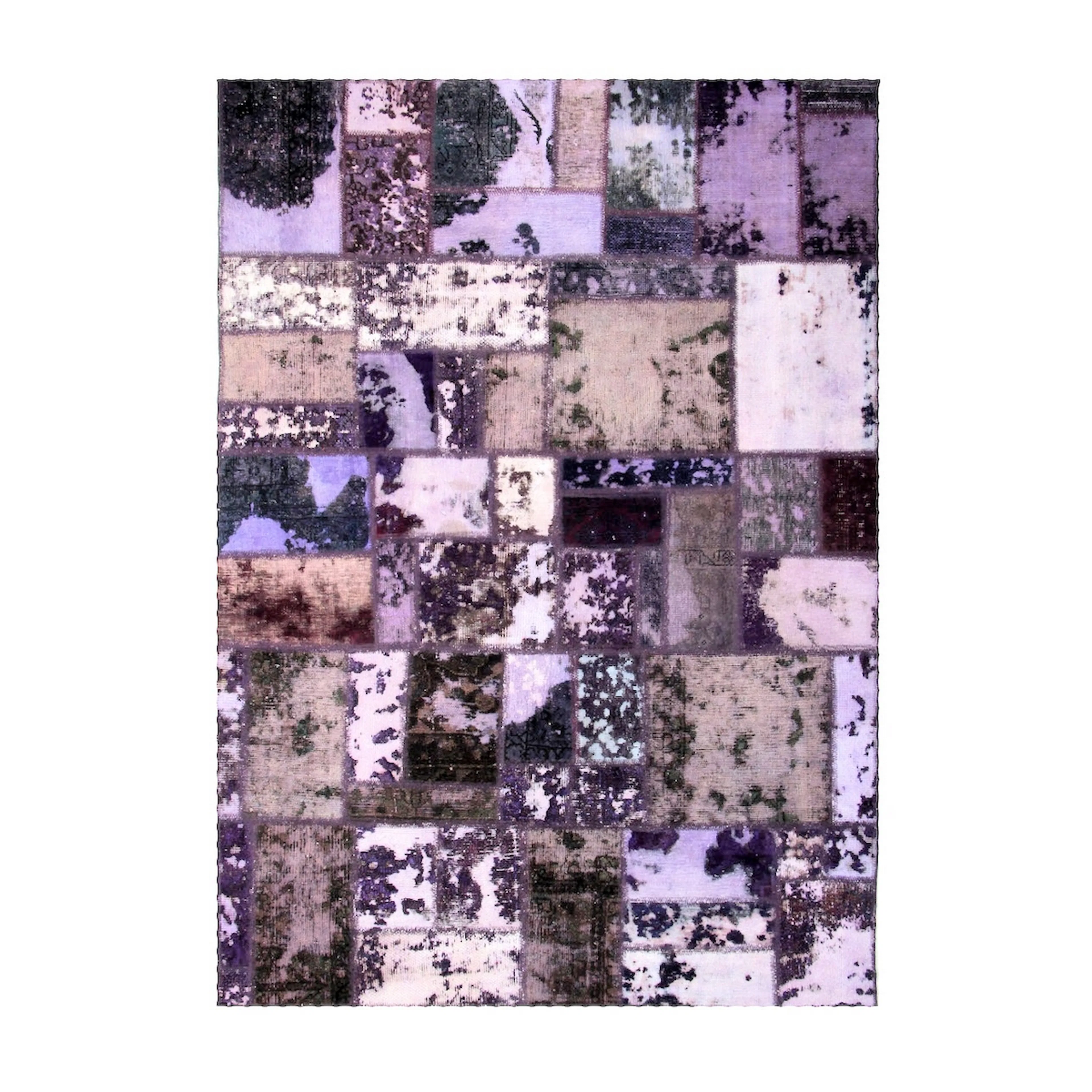 Persisk Patchworkmatta Arkiio Ull/Garn Tabriz 164x231