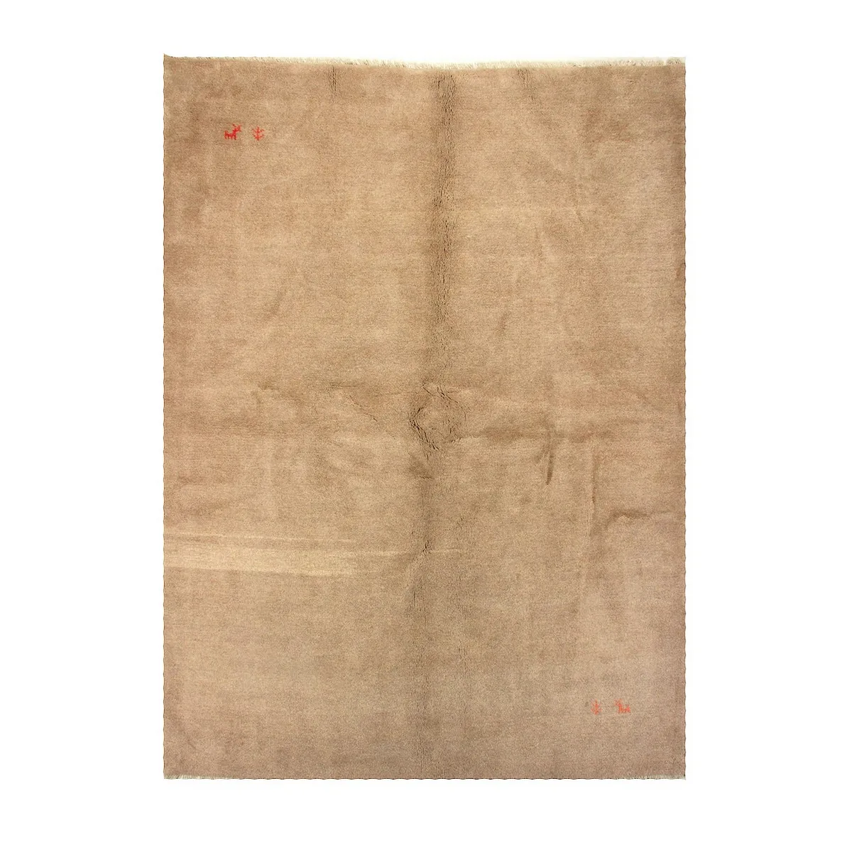 Persisk Matta Arkiio Gabbeh Shiraz Ull Mörkcreme 206x280