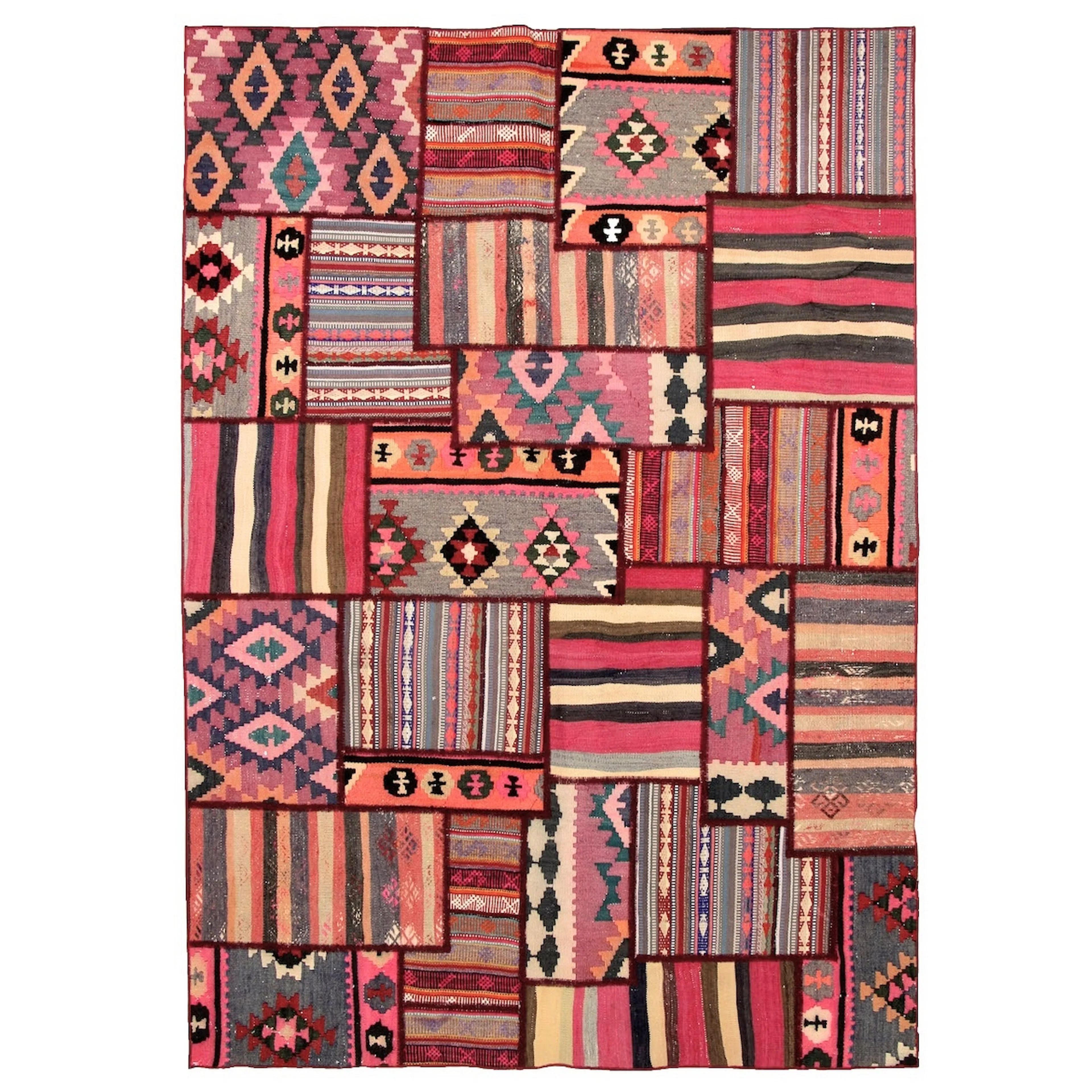Persisk Patchworkmatta Arkiio Shiraz/Azerbajdzjan 163x230