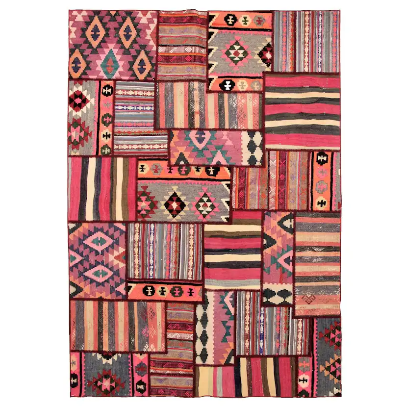 Persisk Patchworkmatta Arkiio Shiraz/Azerbajdzjan 163x230