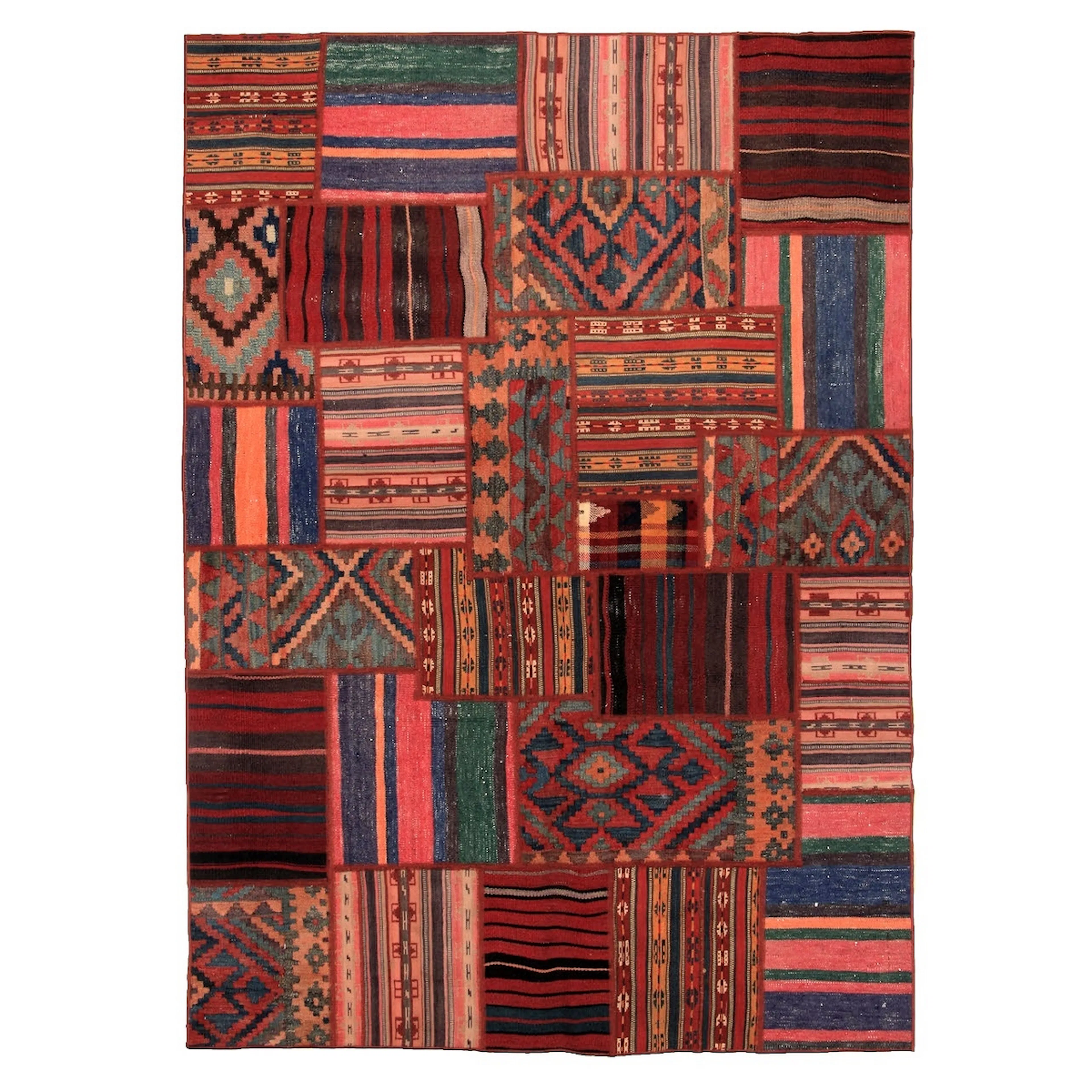 Persisk Patchworkmatta Arkiio Shiraz/Azerbajdzjan 162x228