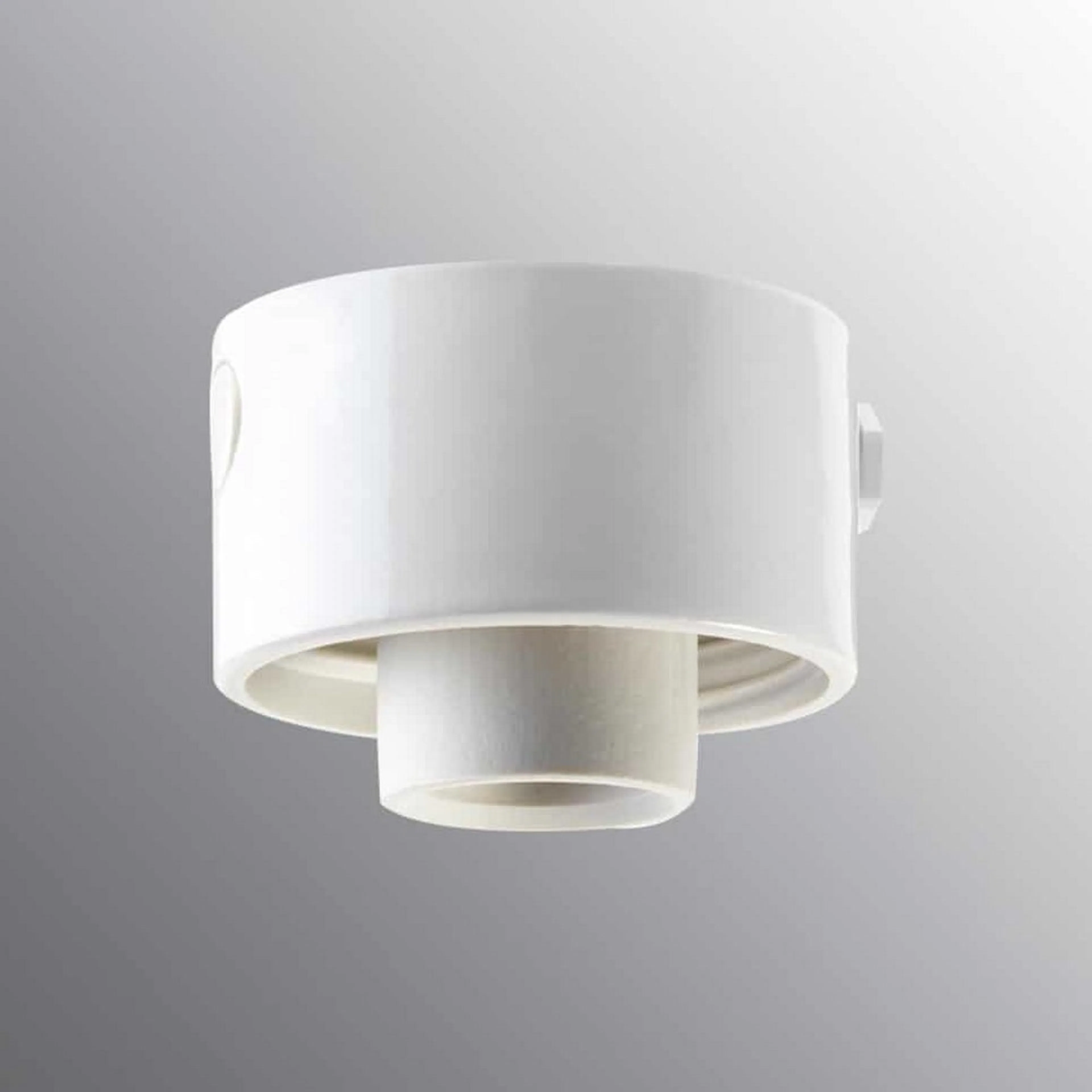 Vägg-/Taklampa Ifö Electric Sockel Ifö Electric Vit IP54 Rak E27