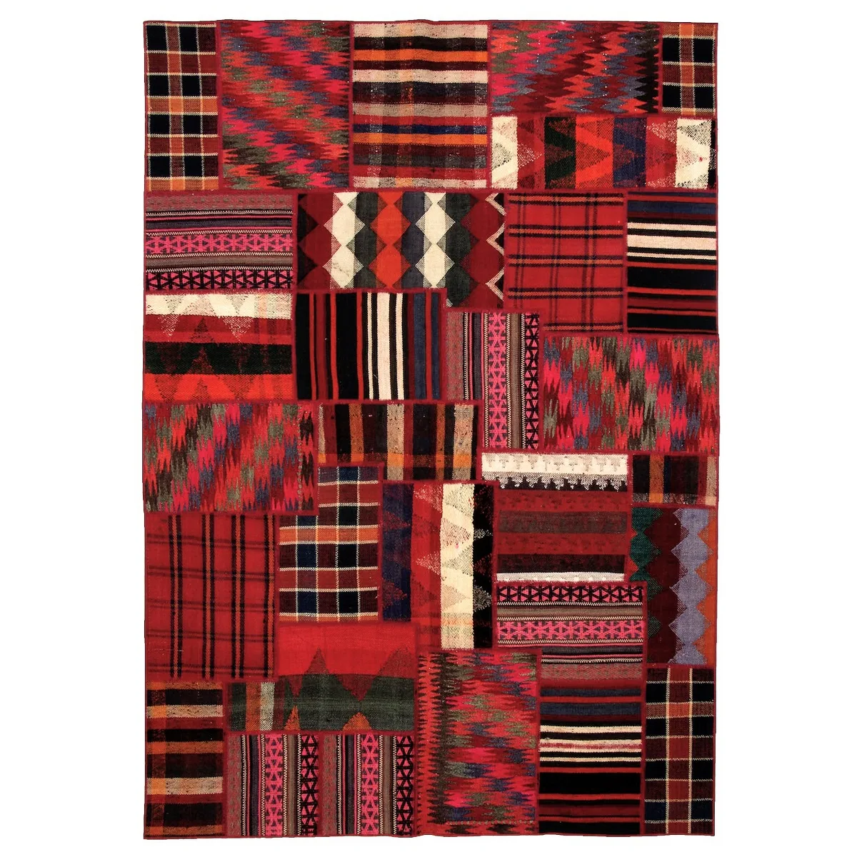 Persisk Patchworkmatta Arkiio Shiraz/Azerbajdzjan 163x232