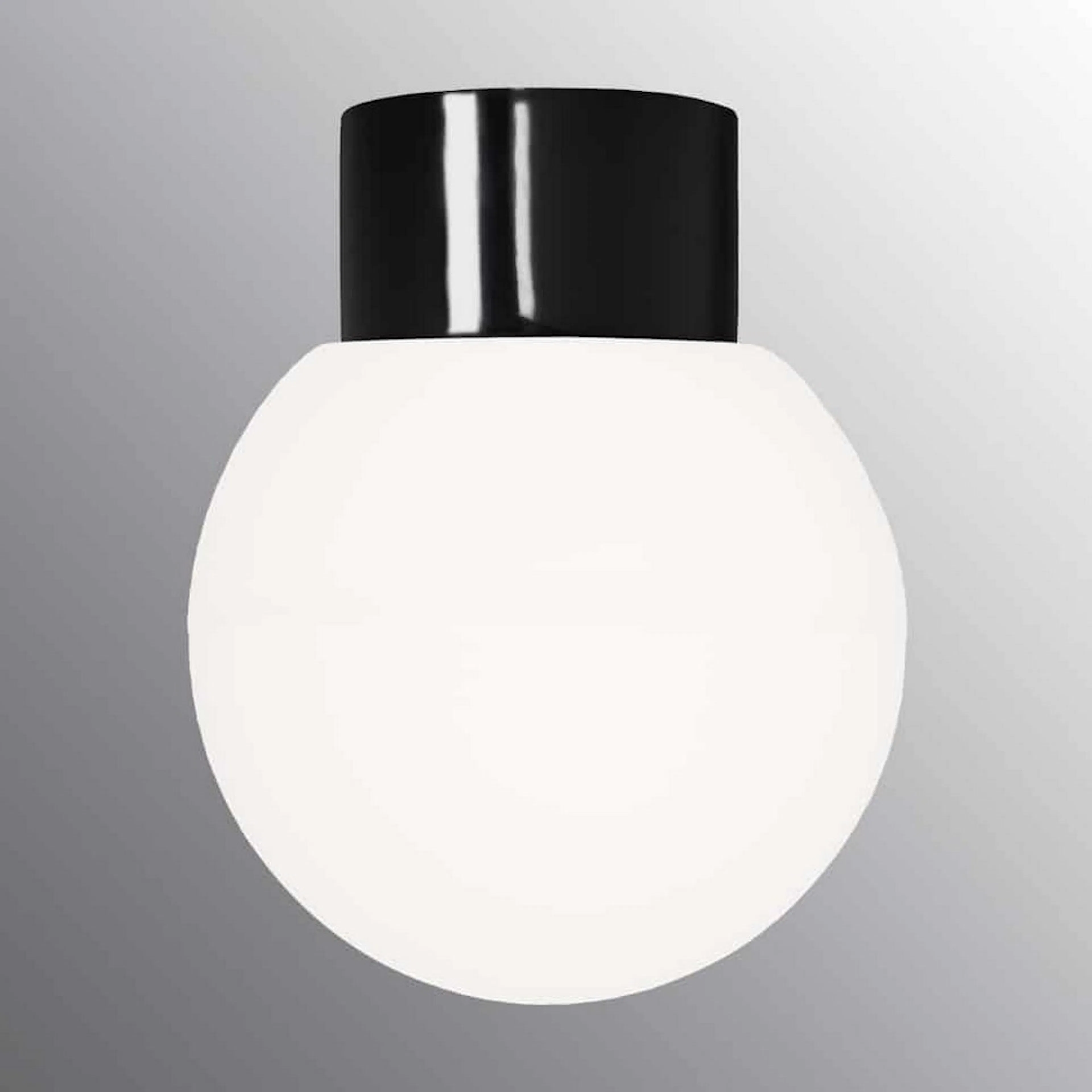 Vägg-/Taklampa Ifö Electric Classic Glob Opalglas IP54 Rak E27