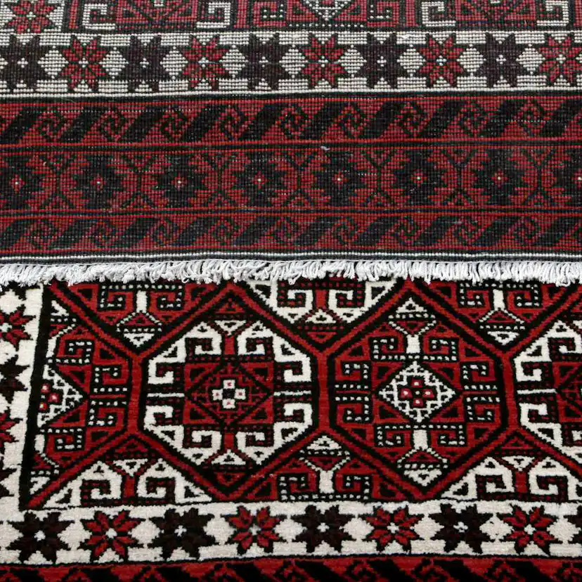 Persisk Matta Arkiio Beluch Röd 103x189