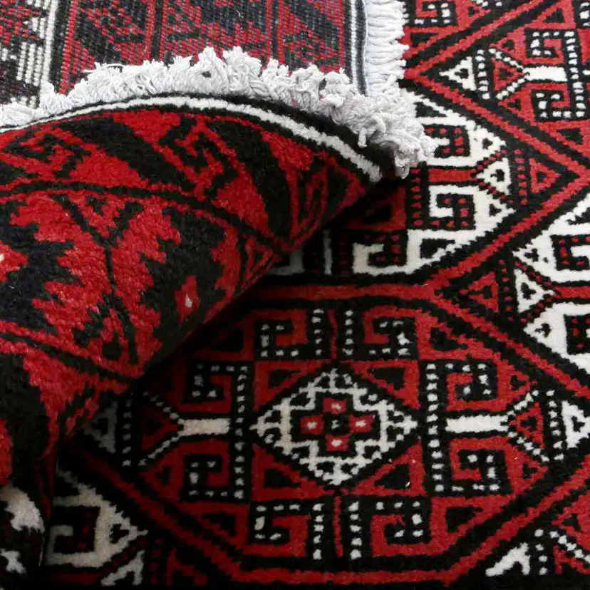 Persisk Matta Arkiio Beluch Röd 103x189