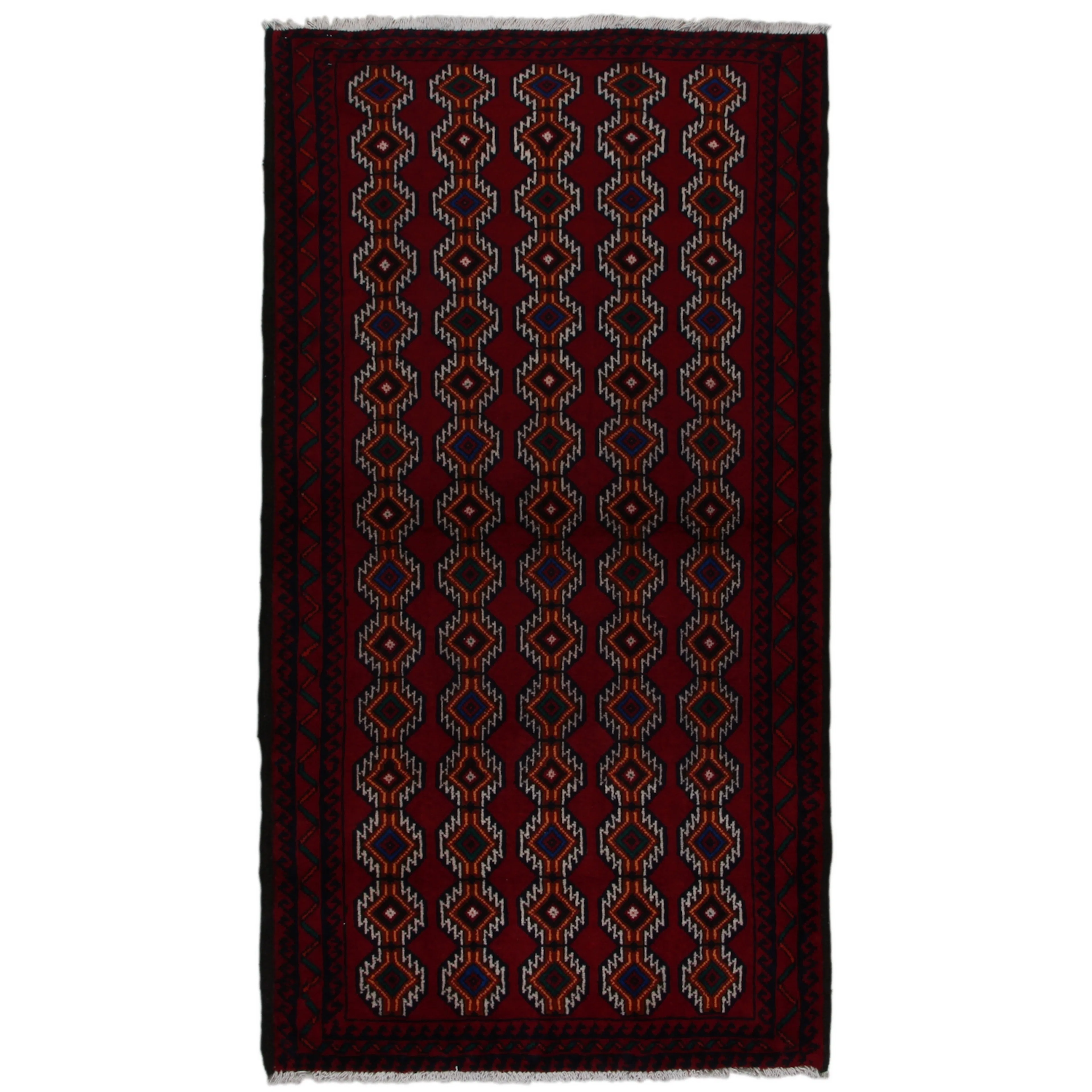 Persisk Matta Arkiio Beluch Röd 101x188