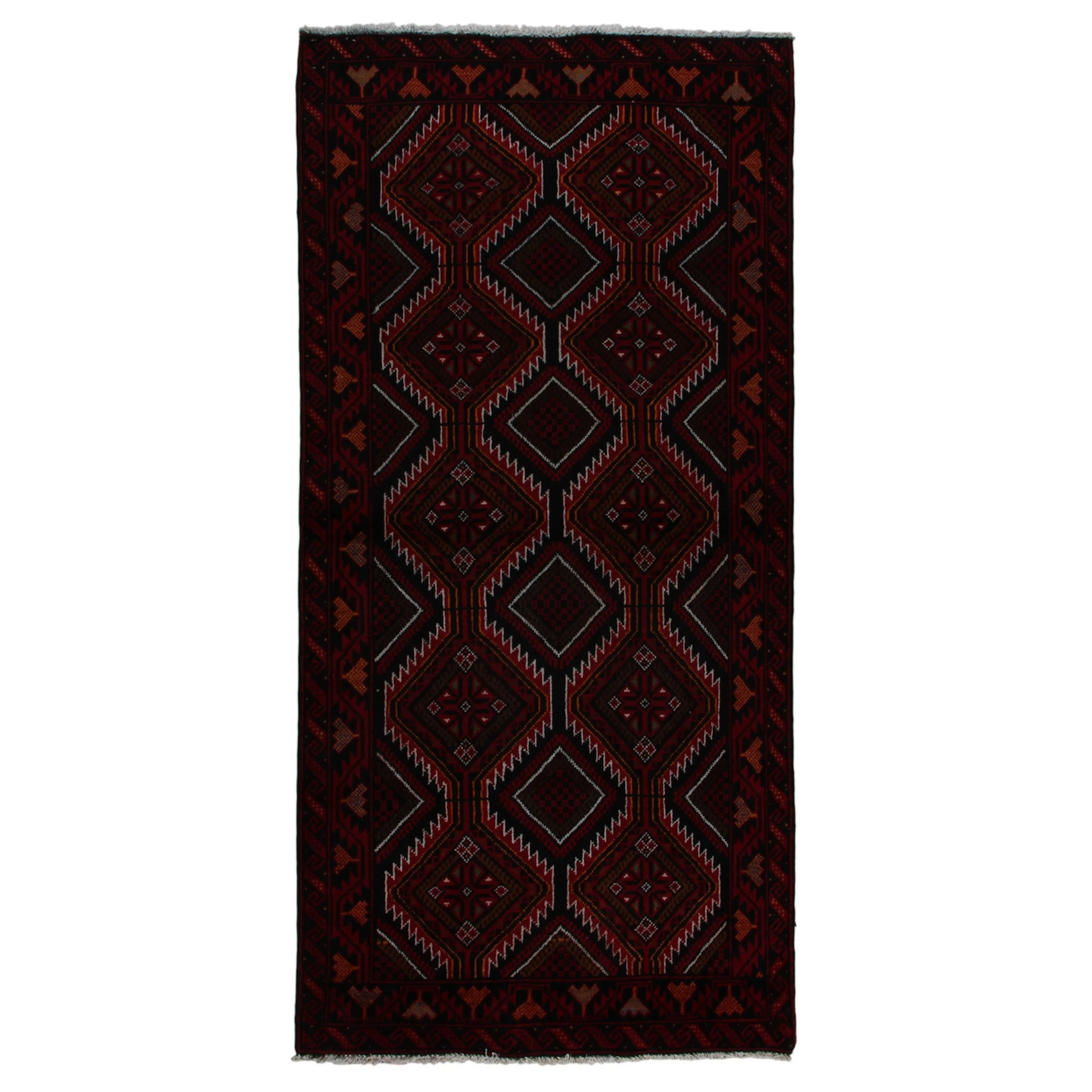 Persisk Matta Arkiio Beluch Röd 97x207