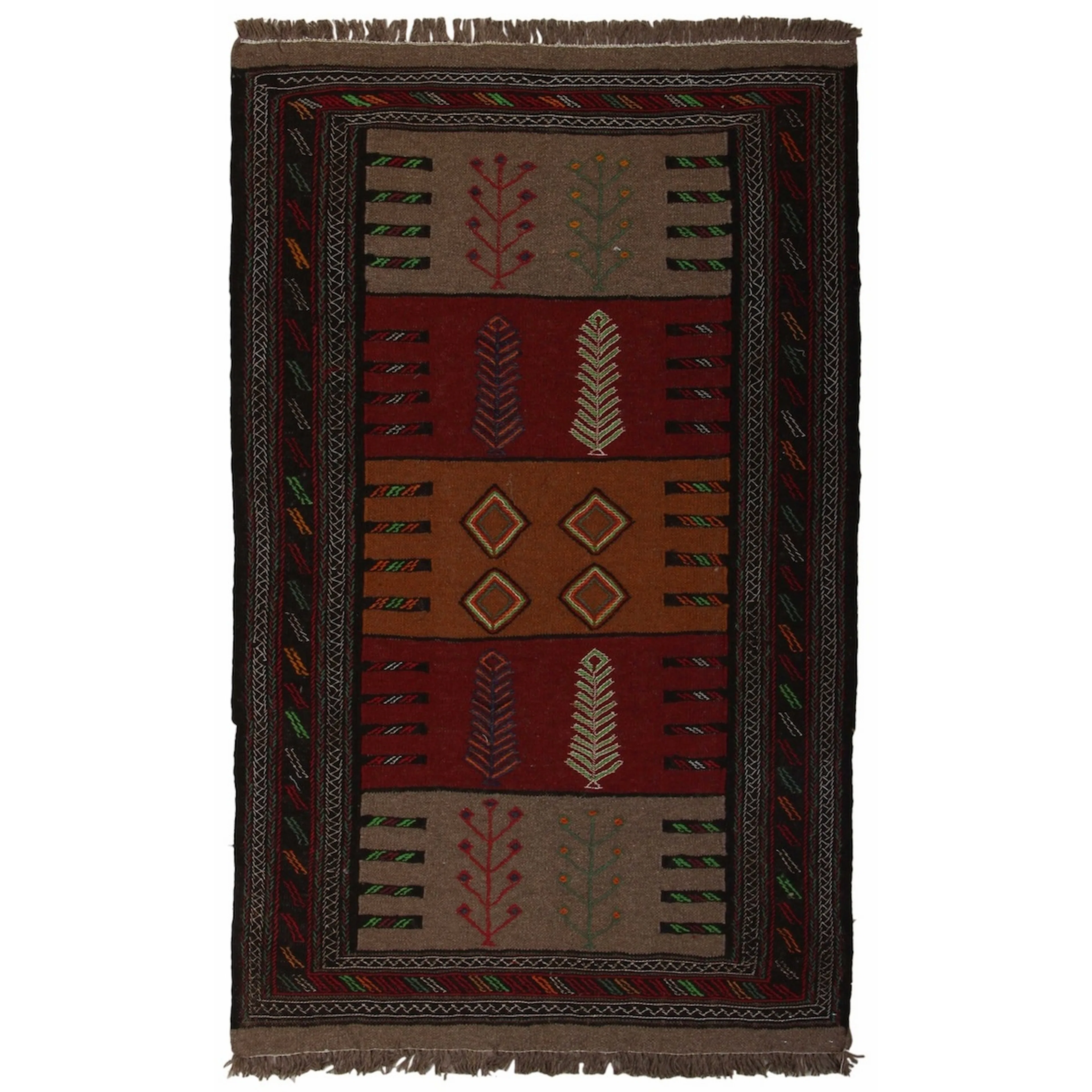 Persisk Nålmatta Arkiio Quchan Kelim Exklusiv 112x180