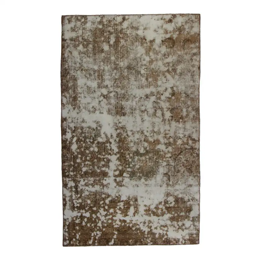 Persisk Matta Arkiio Tabriz Vintage Brun 108x180