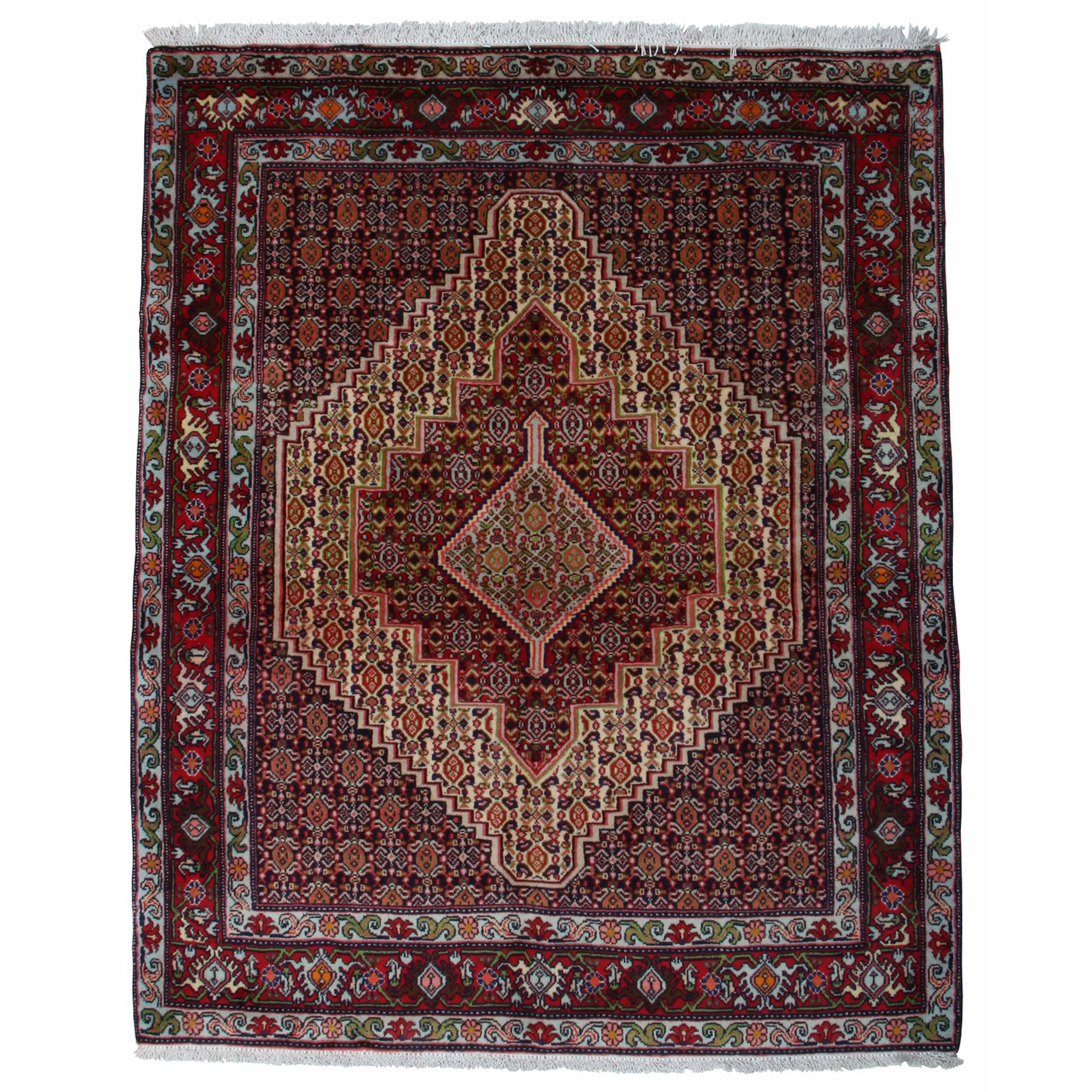 Persisk Matta Arkiio Senneh Dubbelvävd 128x158