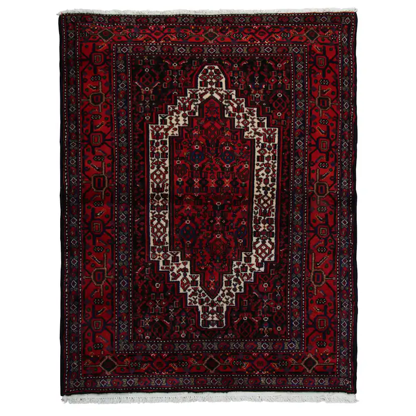 Handvävd Matta Arkiio Persisk Enkelvävd Senneh 123x158