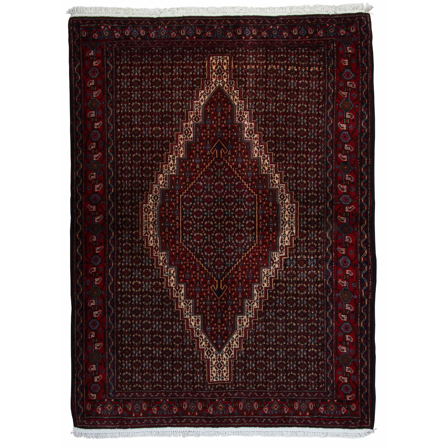 Persisk Matta Arkiio Senneh Exklusiv Dubbelvävd 125x168