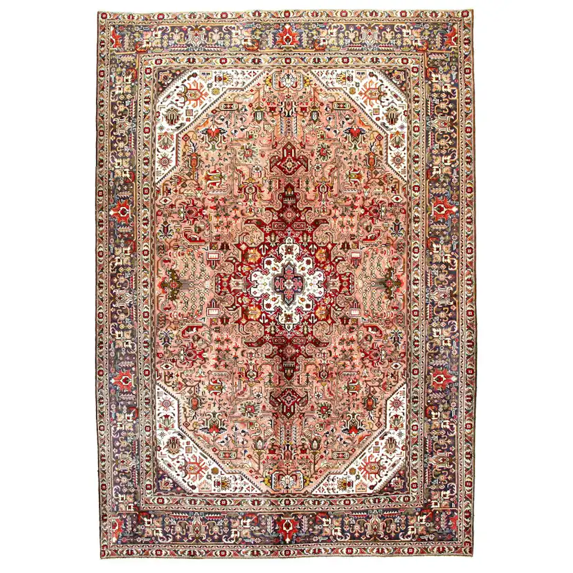 Persisk Matta Arkiio Tabriz Patina 195x287