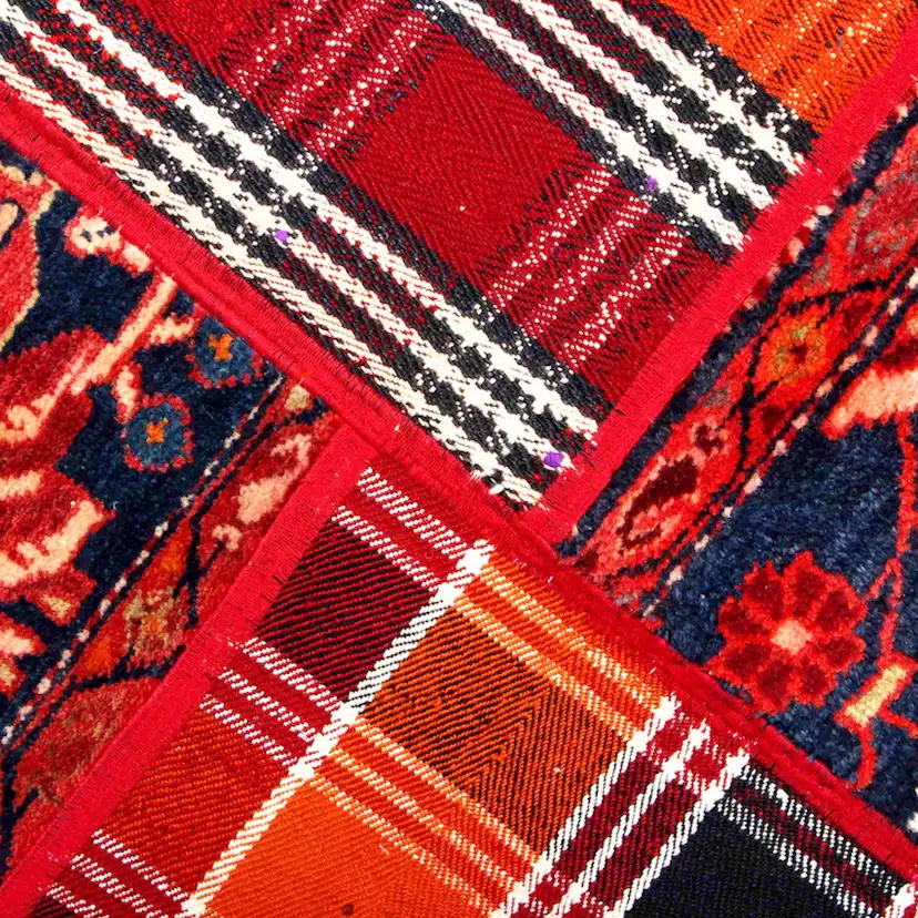 Persisk Patchworkmatta Arkiio Flerfärgad 165x234