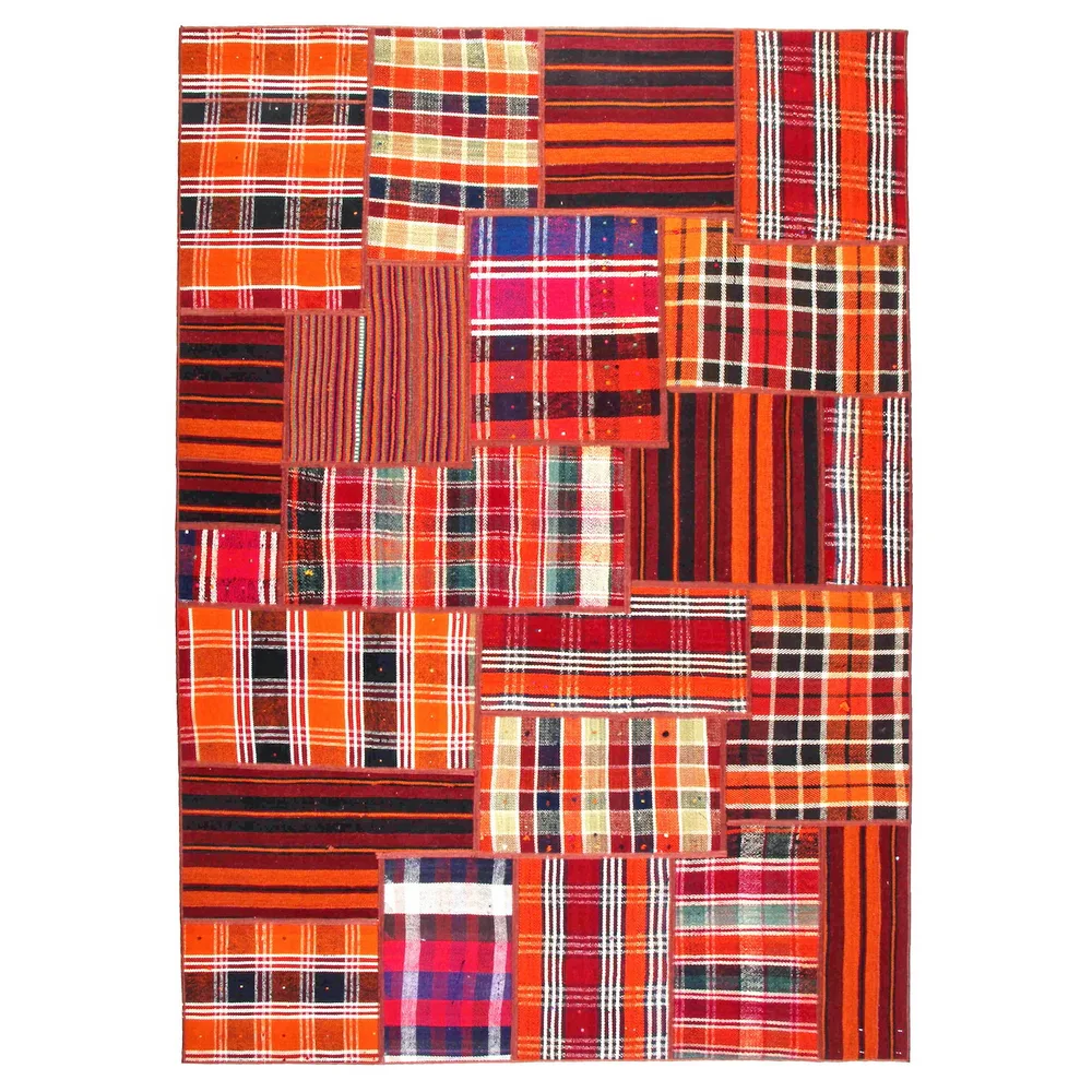 Persisk Patchworkmatta Arkiio Flerfärgad 164x236