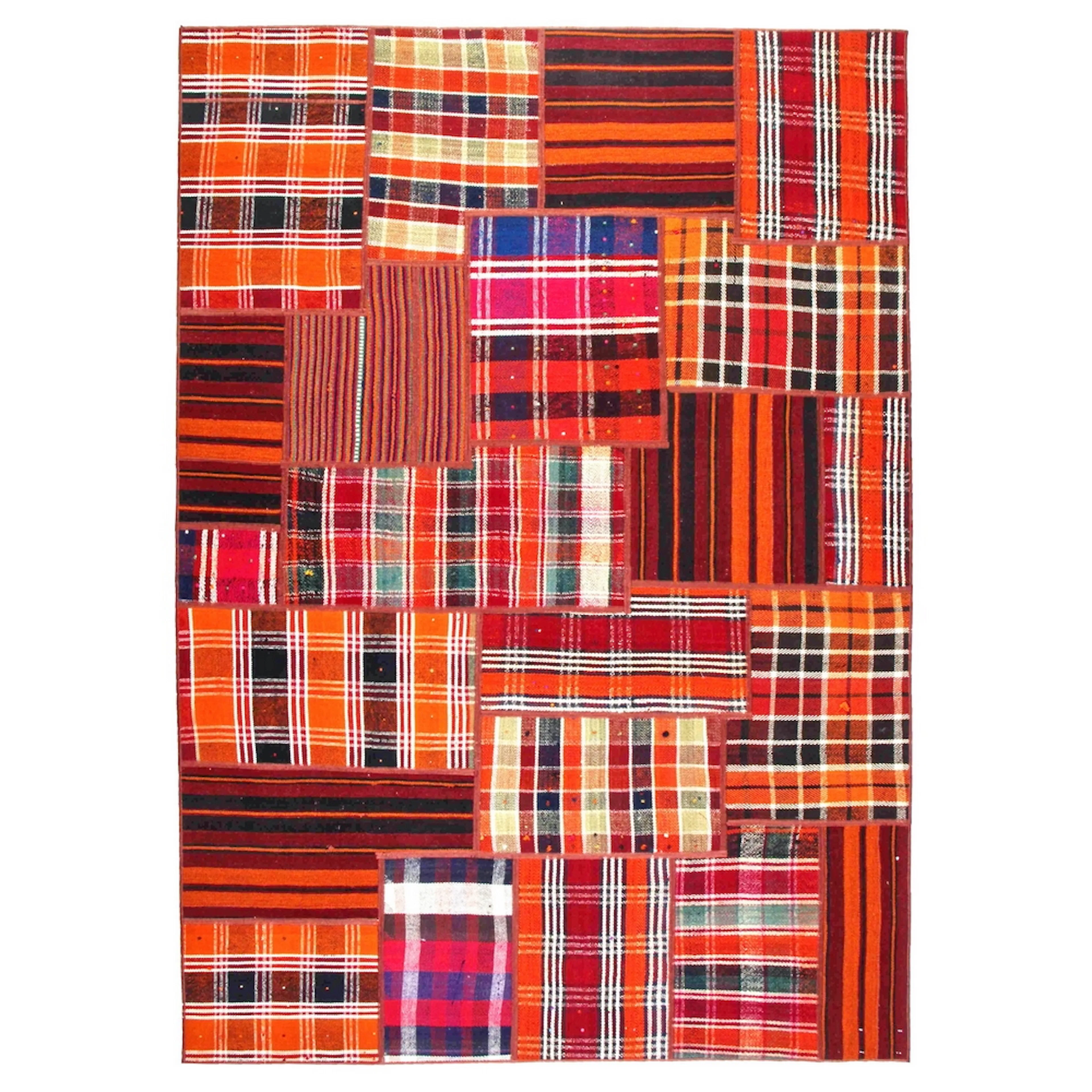 Persisk Patchworkmatta Arkiio Flerfärgad 164x236