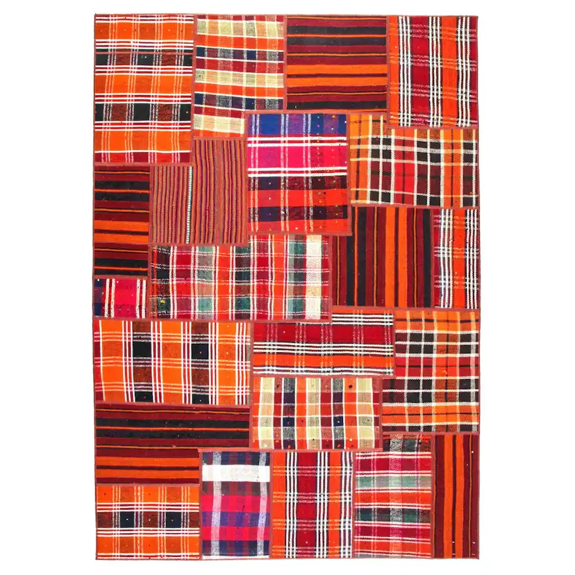 Persisk Patchworkmatta Arkiio Flerfärgad 164x236