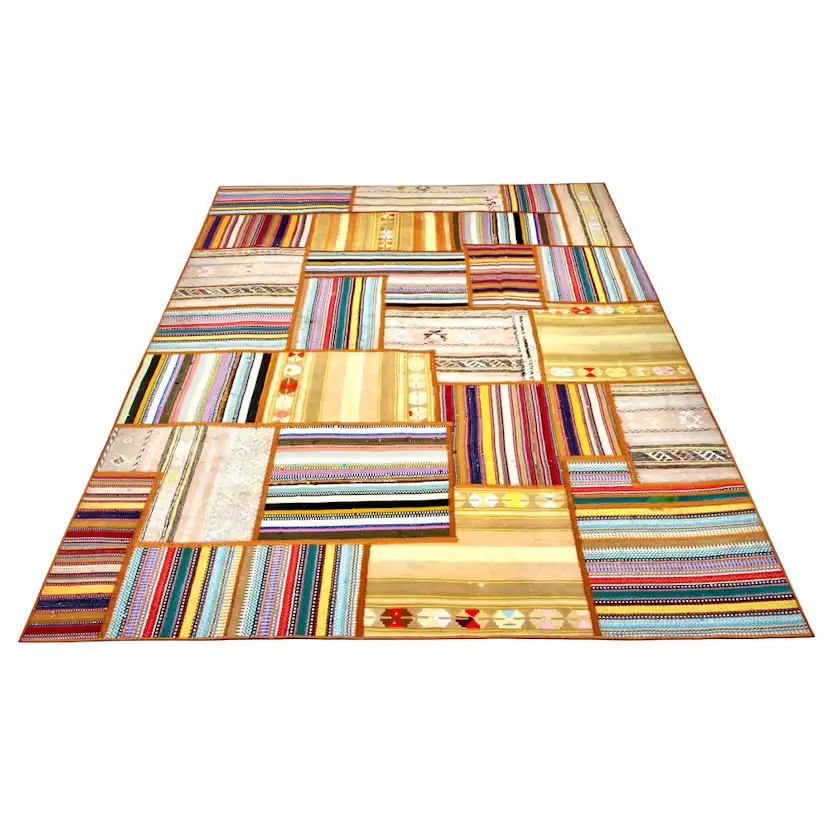 Persisk Patchworkmatta Arkiio Flerfärgad 163x236