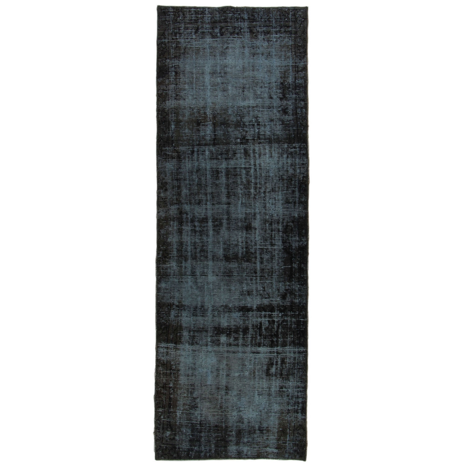 Persisk Matta Arkiio Mörkgrön/Blå Vintage 79x248