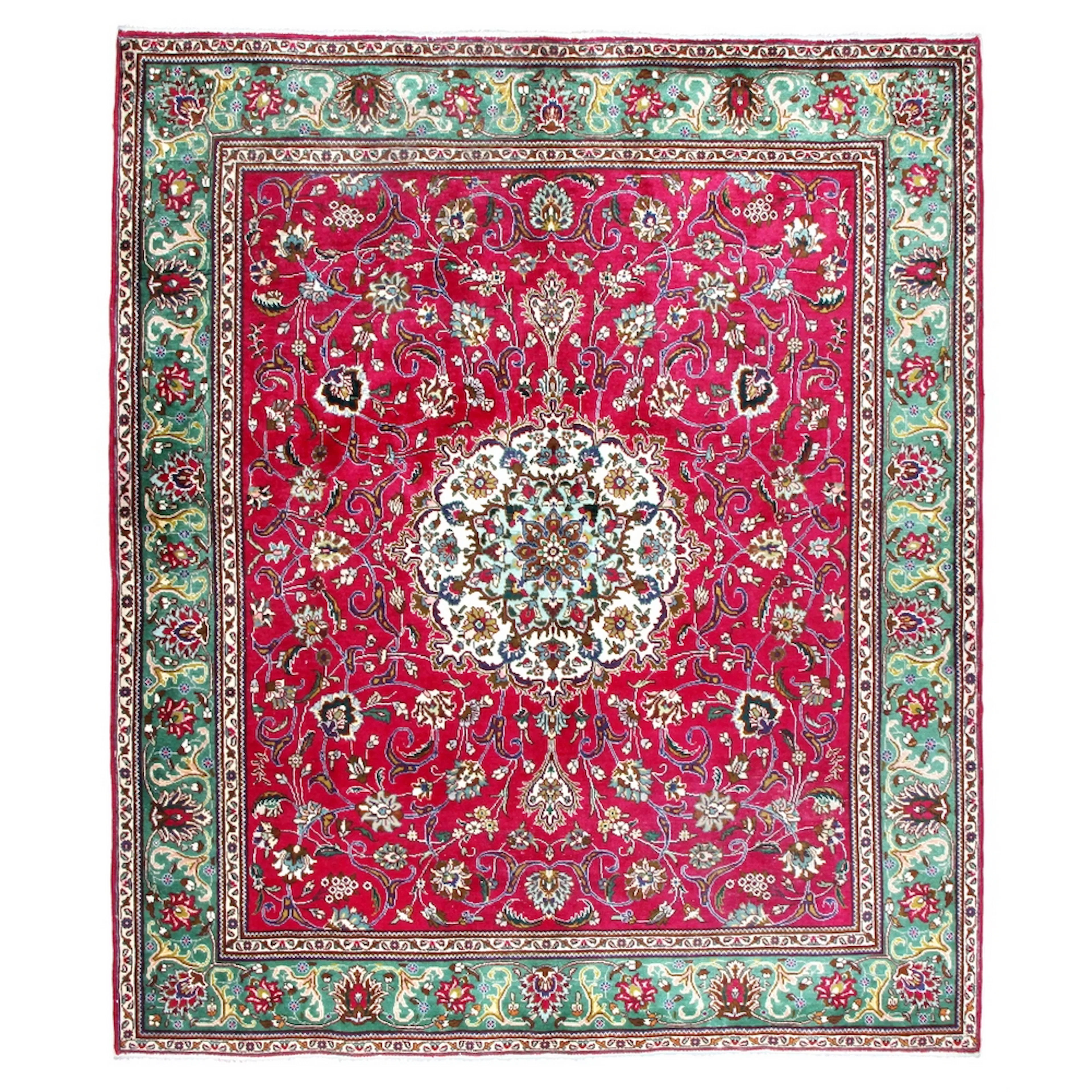 Persisk Matta Arkiio Tabriz Patina 194x227