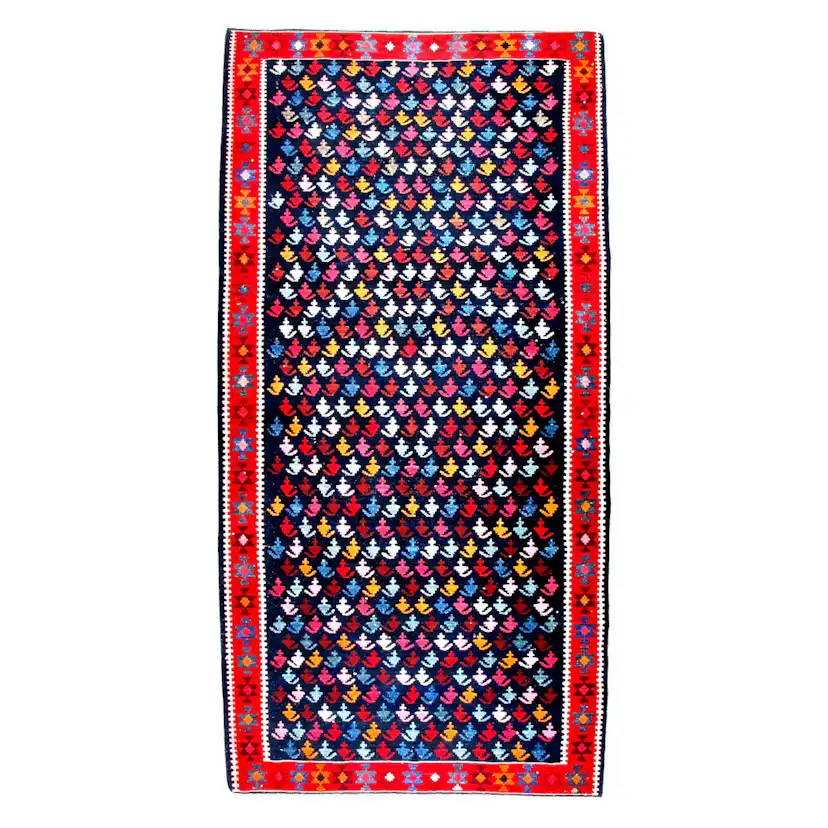 Persisk Matta Arkiio Bidjar Kelim 132x281