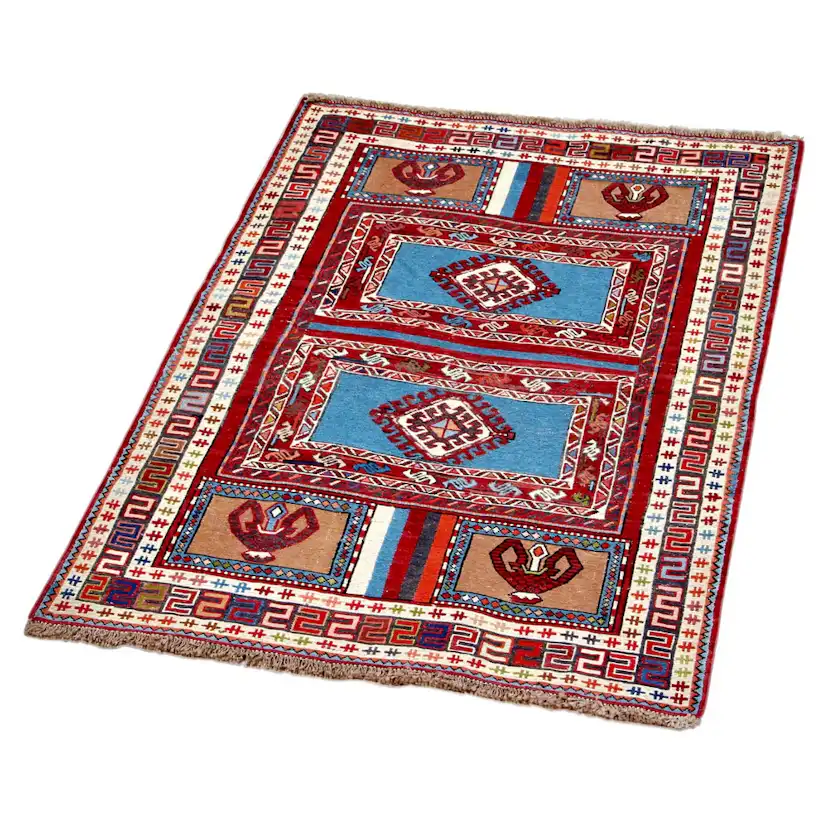 Persisk Matta Arkiio Varni Ardebil Kelim 103x141