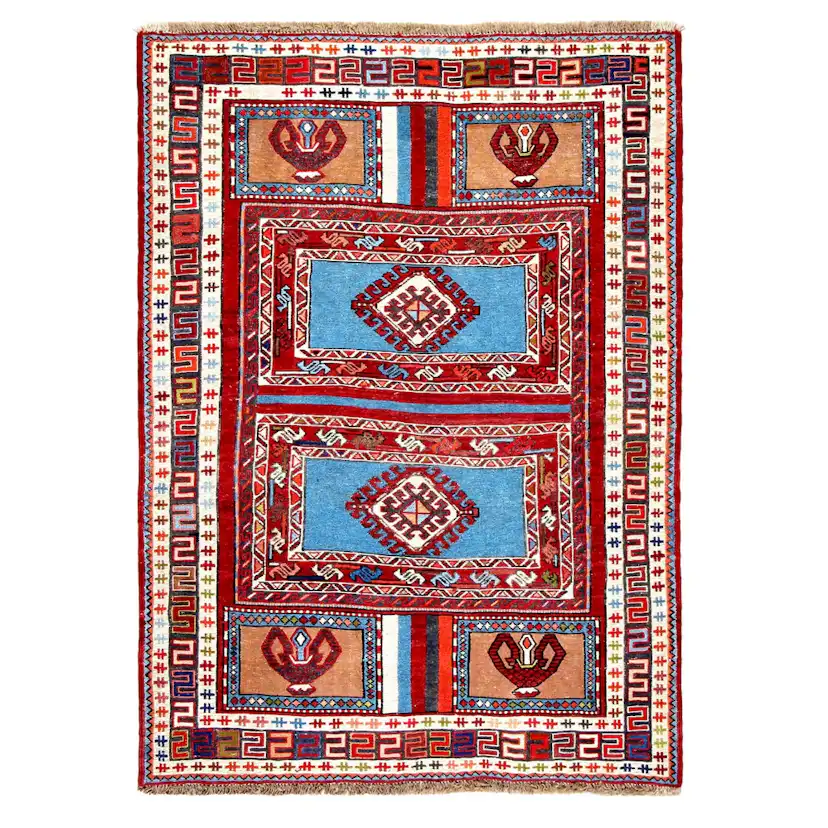 Persisk Matta Arkiio Varni Ardebil Kelim 103x141