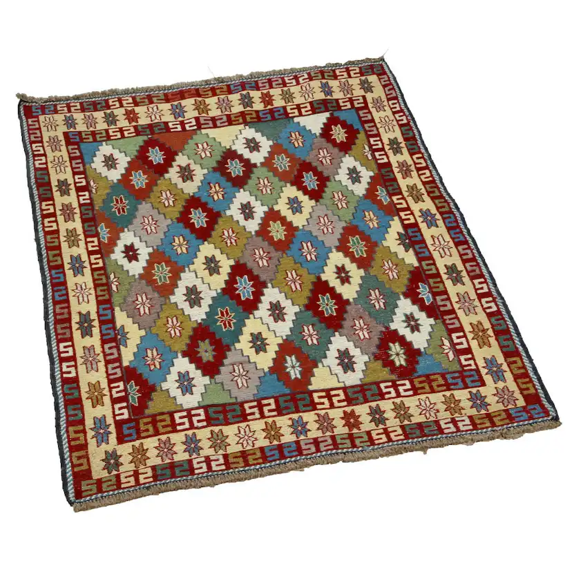 Persisk Matta Arkiio Varni Ardebil Kelim 106x143