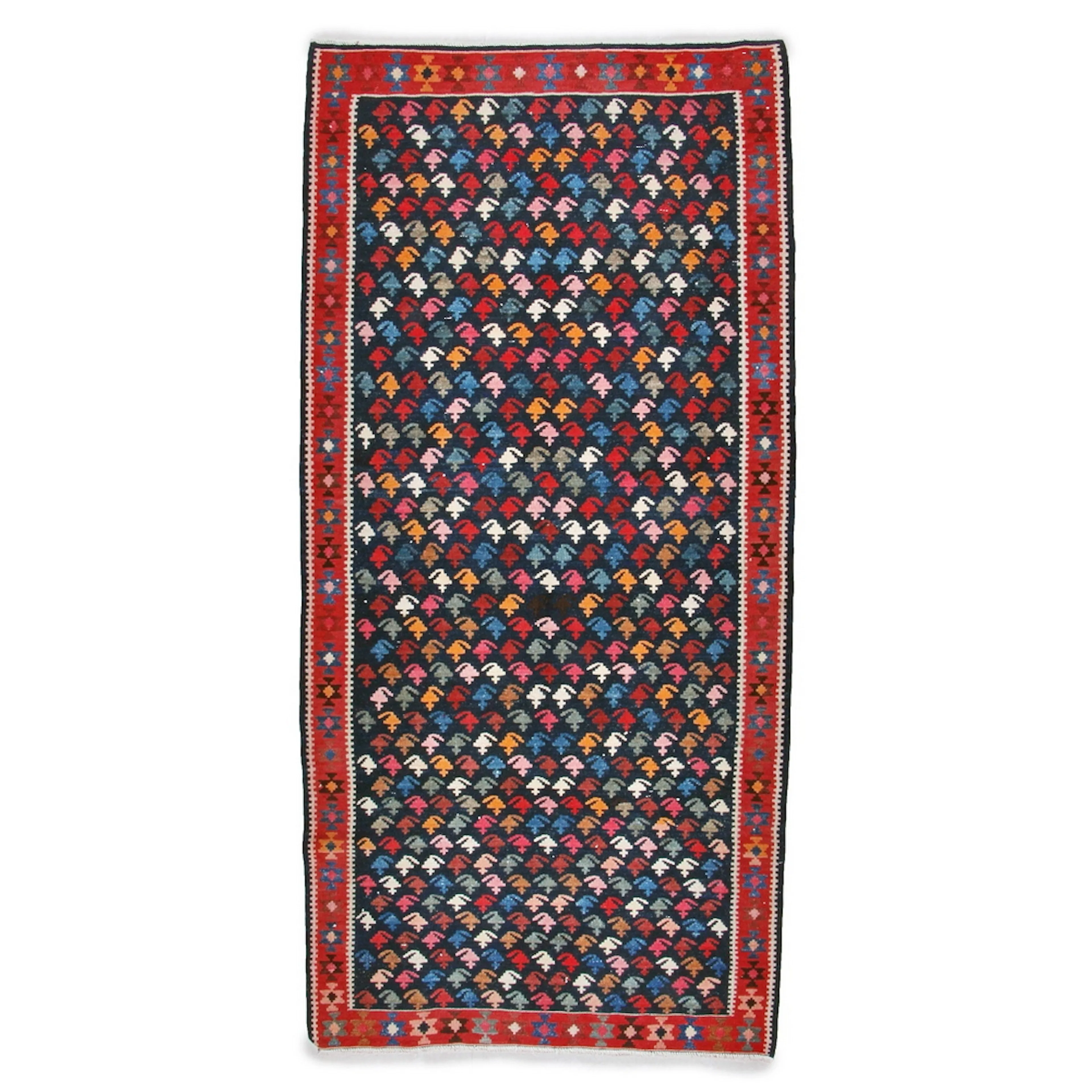 Persisk Matta Arkiio Bidjar Kelim 132x276