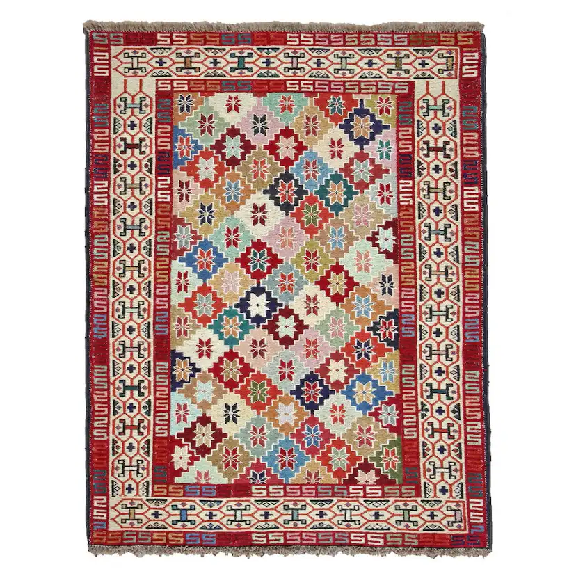 Persisk Matta Arkiio Varni Ardebil Kelim 110x140