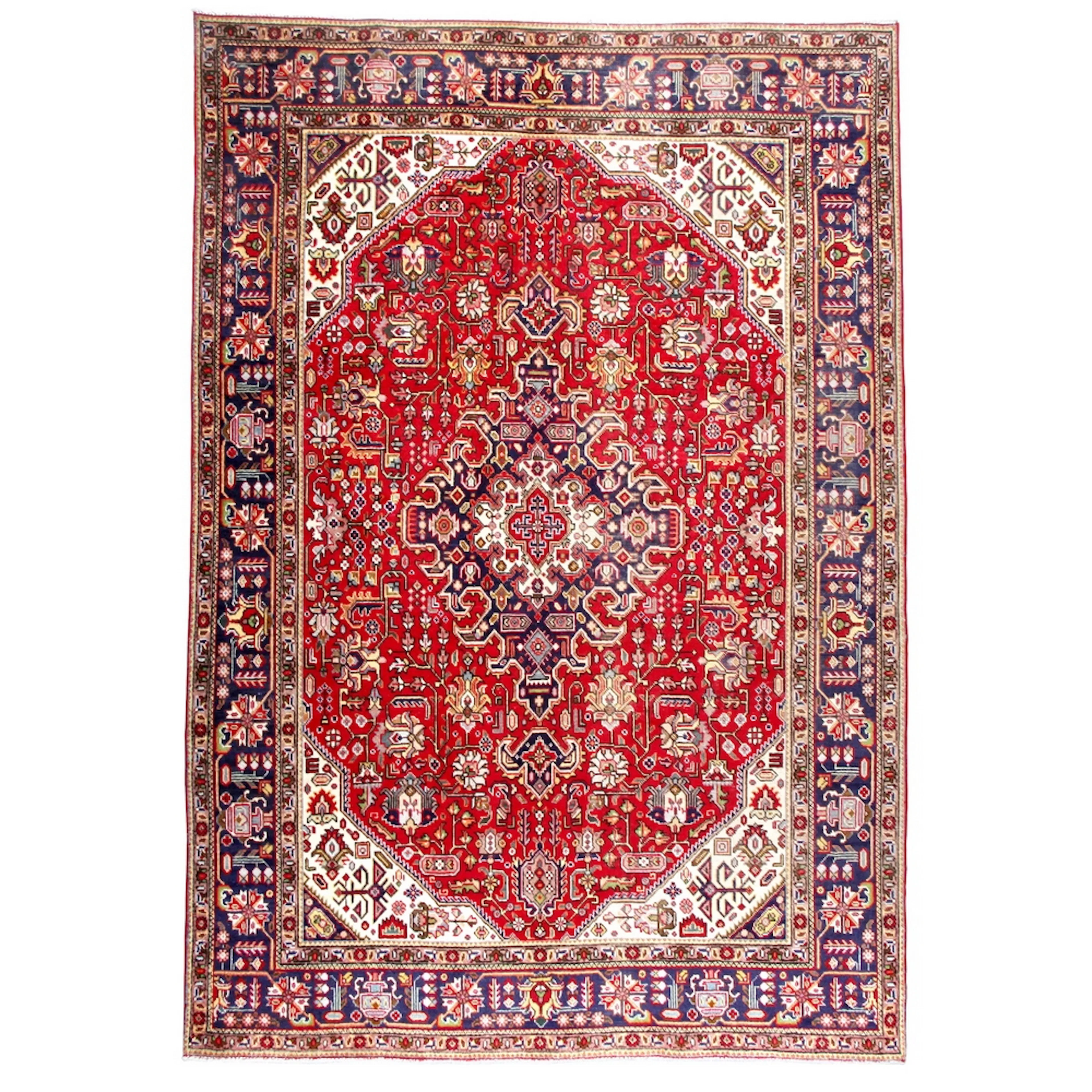 Persisk Matta Arkiio Tabriz Patina 195x290