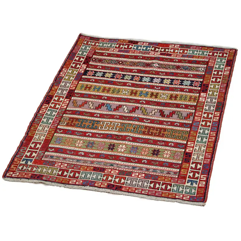 Persisk Matta Arkiio Varni Ardebil Kelim 108x142