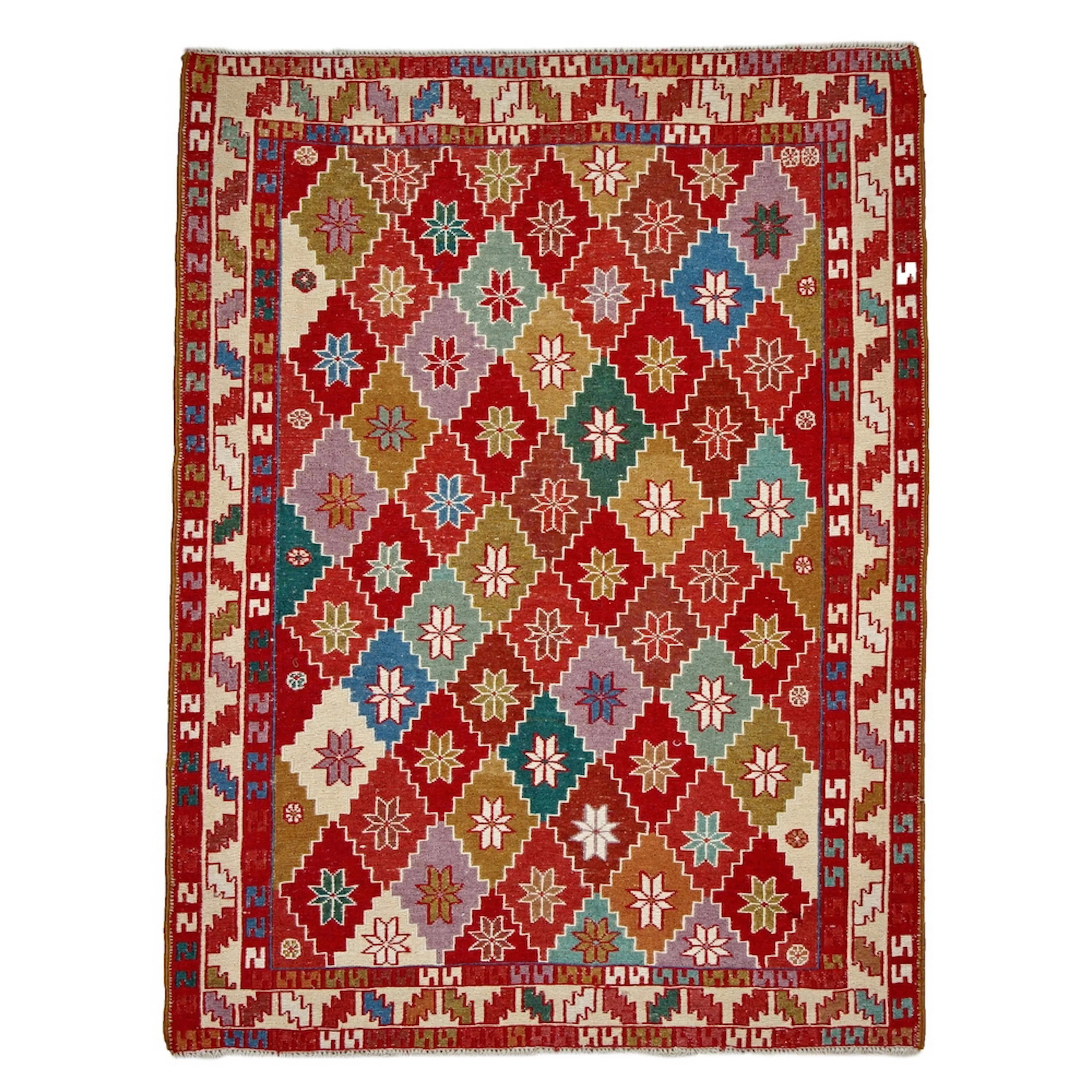 Persisk Matta Arkiio Varni Ardebil Kelim 107x141