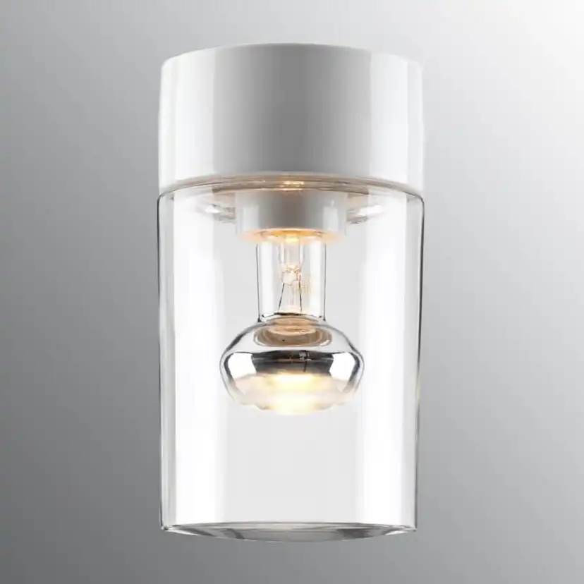 Vägg-/Taklampa Ifö Electric Opus 120 Klar Vit E27