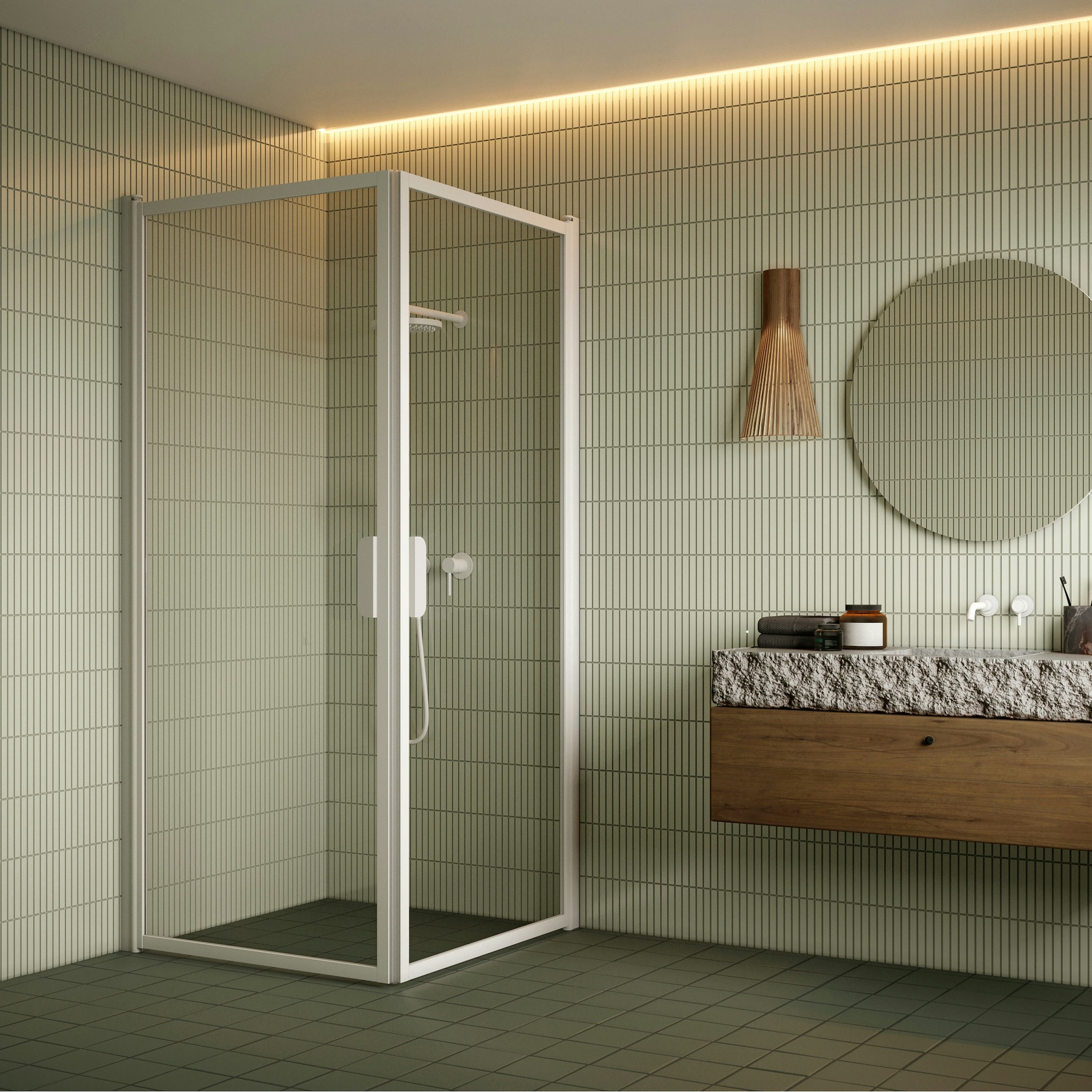 Duschhörn Hietakari Bläk 757 New York Vändbara Dörrar