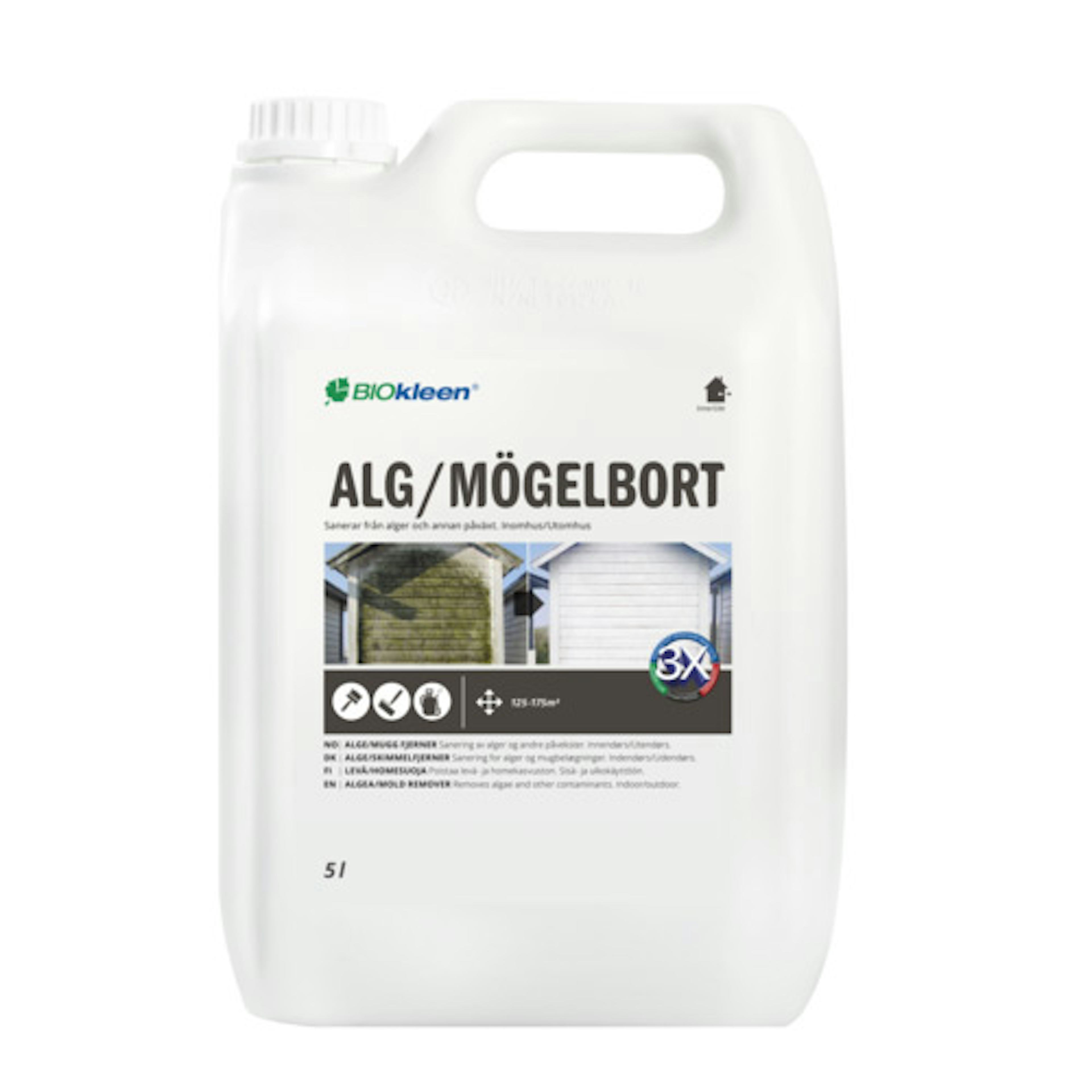 Alg & Mögelbort Biokleen 5 l