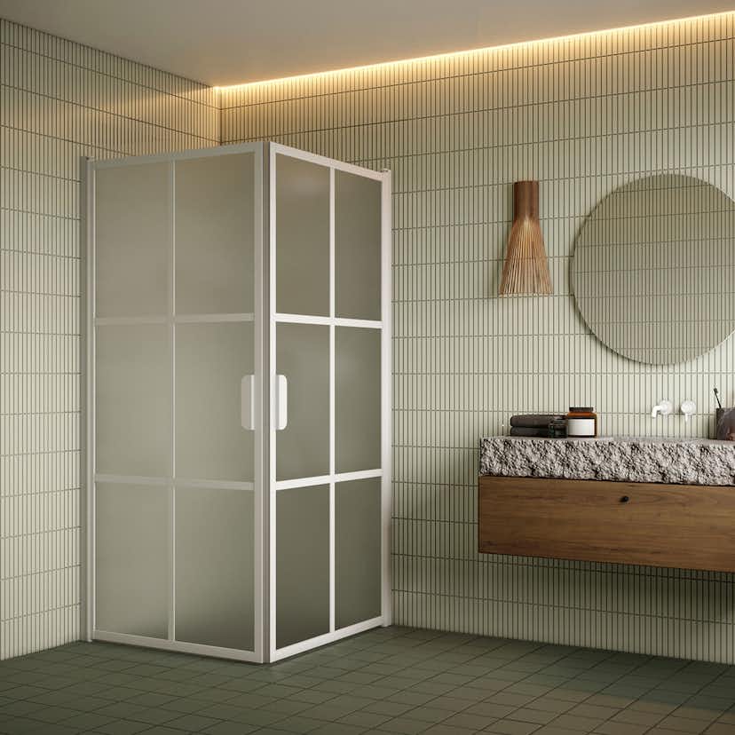 Duschhörn Hietakari Bläk 767 Paris Vändbara Dörrar